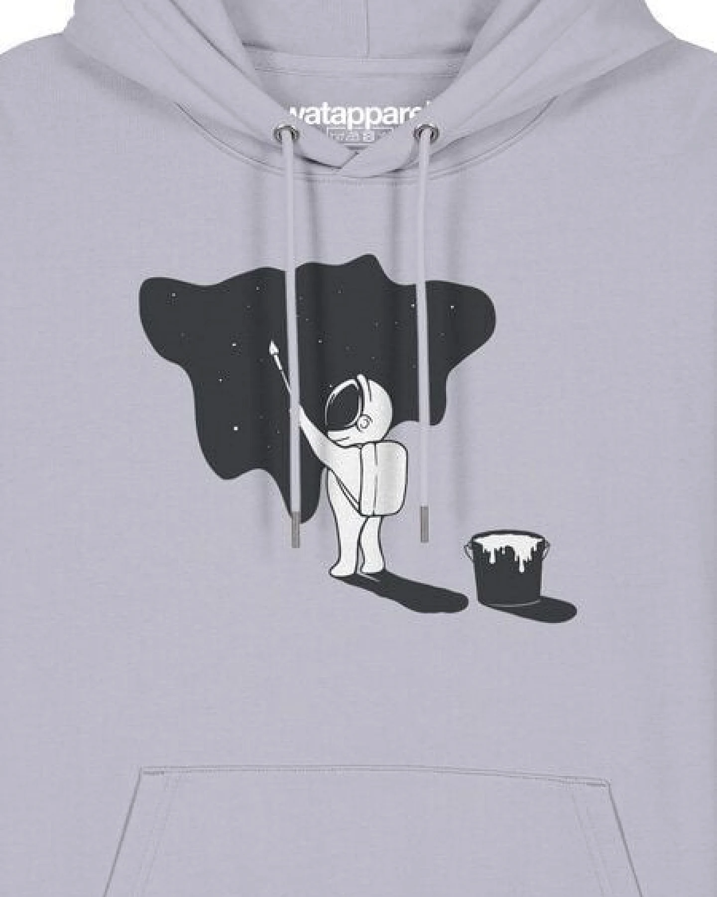watapparel Hoodie Unisex Painting space – Ansicht 3