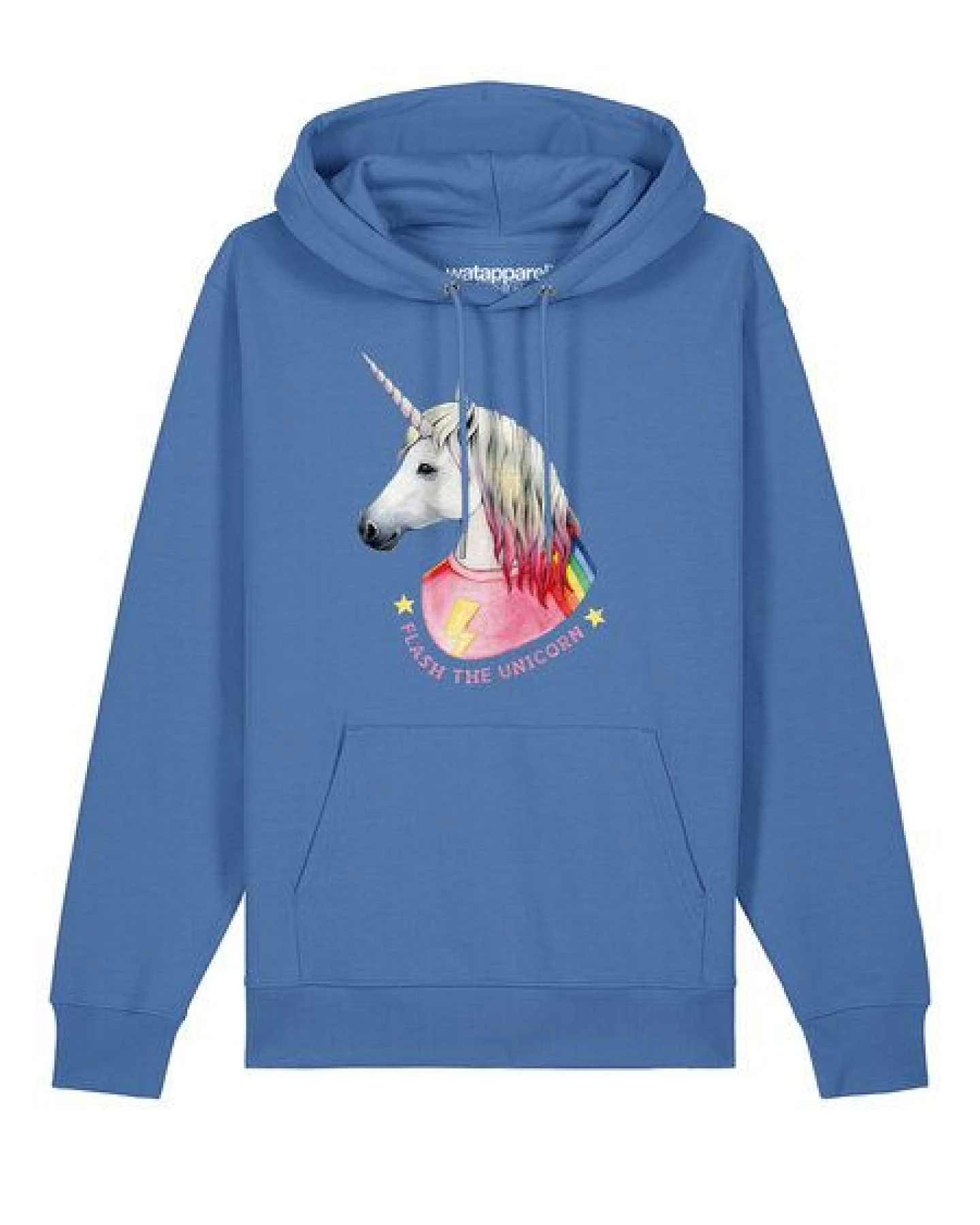 watapparel Hoodie Unisex Flash, the unicorn – Ansicht 2