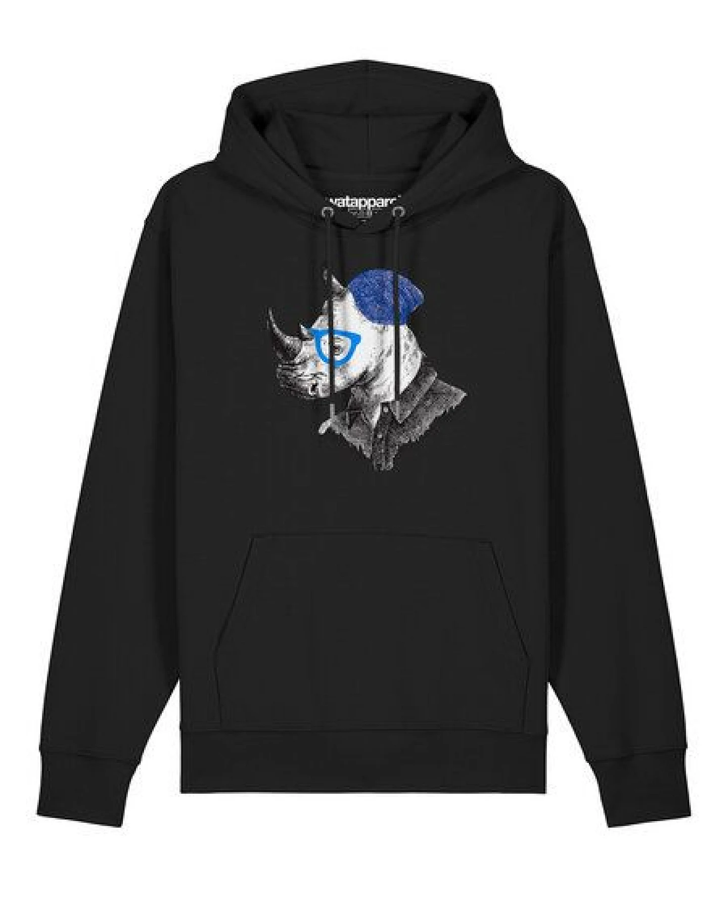watapparel Hoodie Unisex Nashorn – Ansicht 2