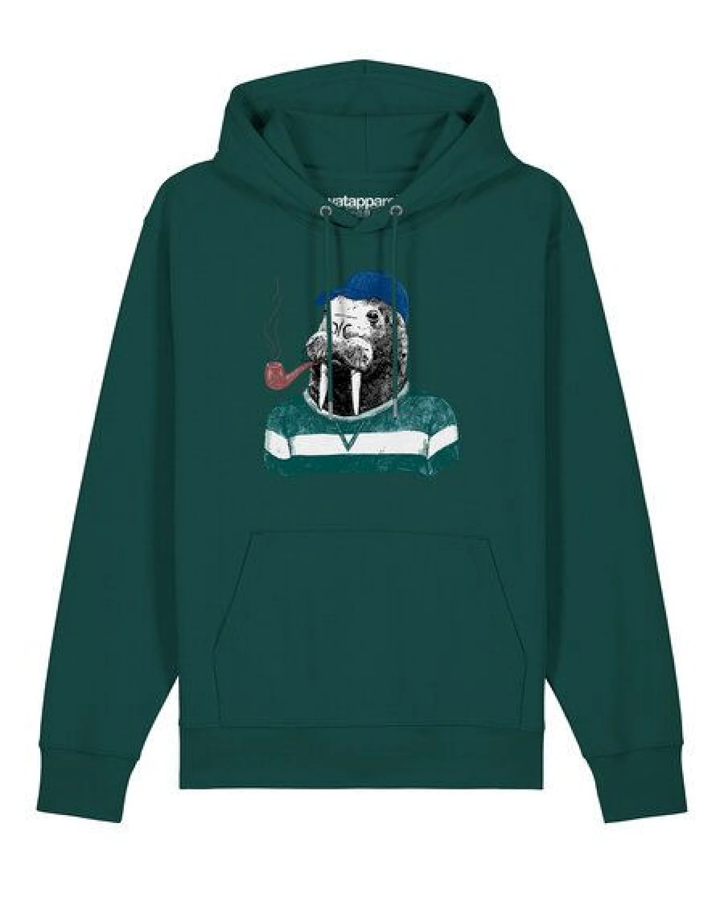 watapparel Hoodie Unisex Walross – Ansicht 2