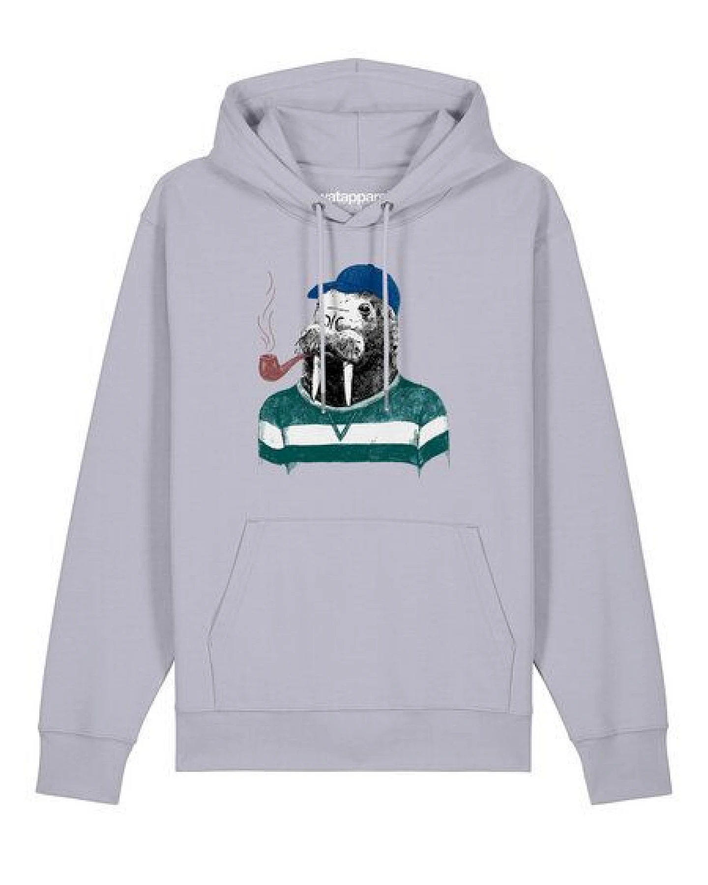 watapparel Hoodie Unisex Walross – Ansicht 2