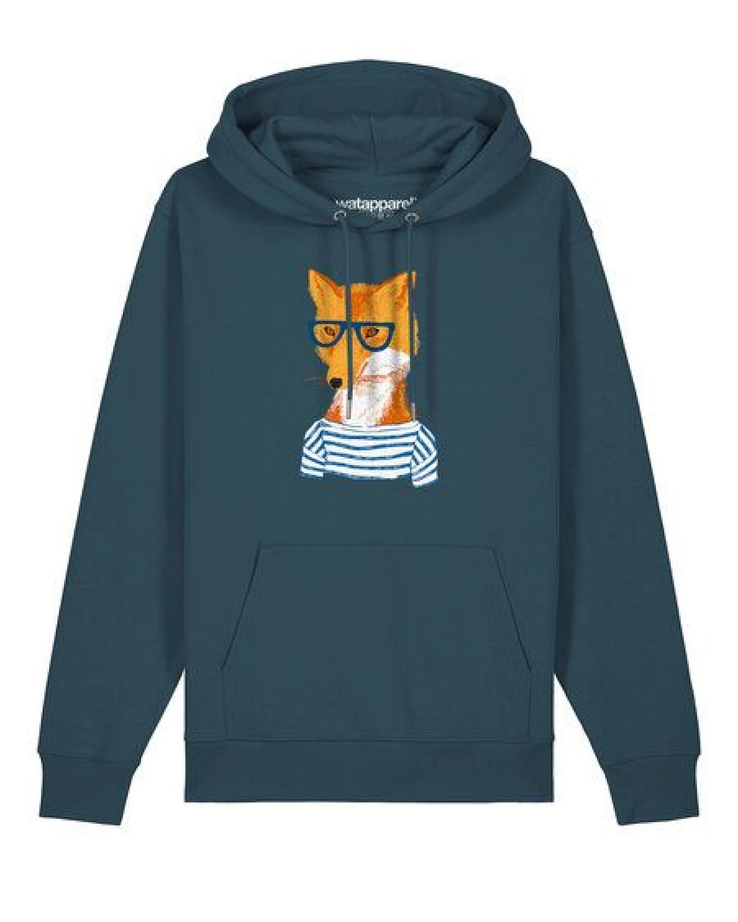 watapparel Hoodie Unisex Fuchs – Ansicht 2