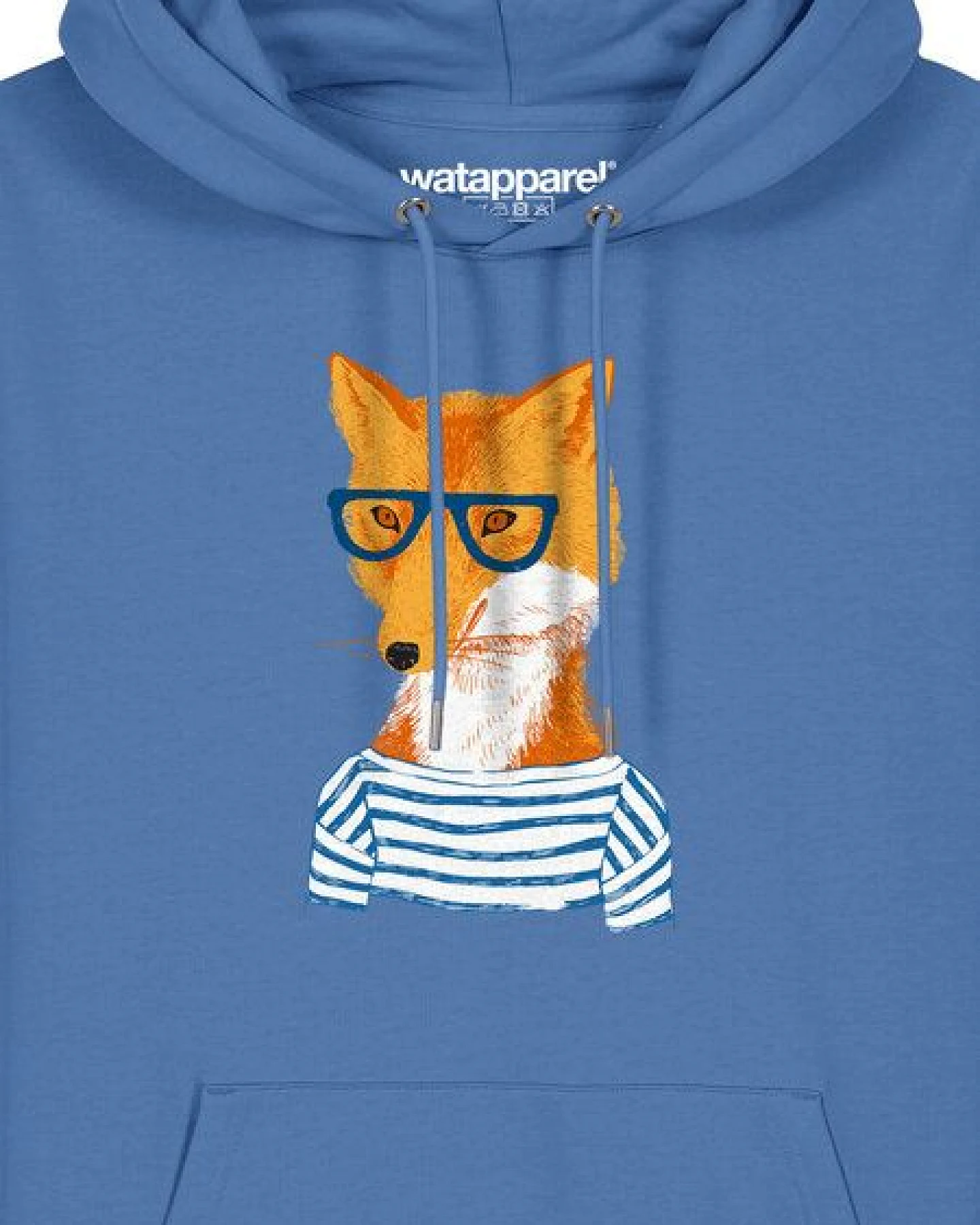 watapparel Hoodie Unisex Fuchs – Ansicht 3