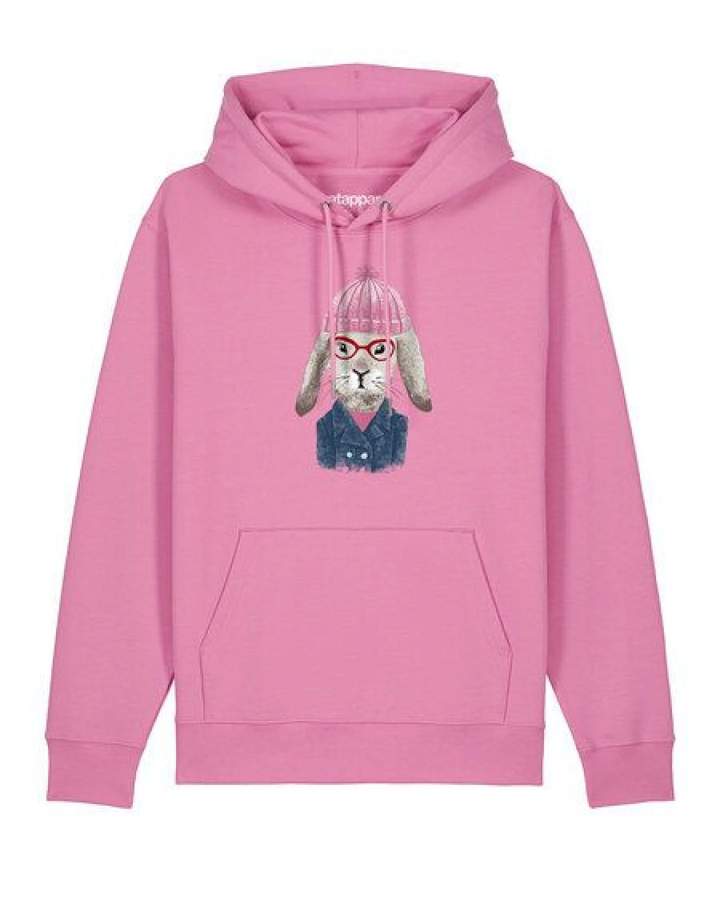 watapparel Hoodie Unisex Hase – Ansicht 2