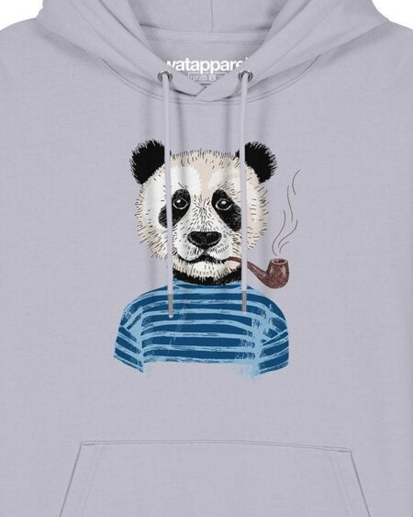 watapparel Hoodie Unisex Panda – Ansicht 3