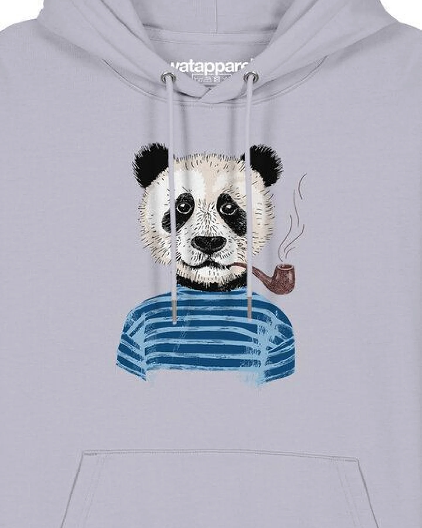 watapparel Hoodie Unisex Panda – Ansicht 3