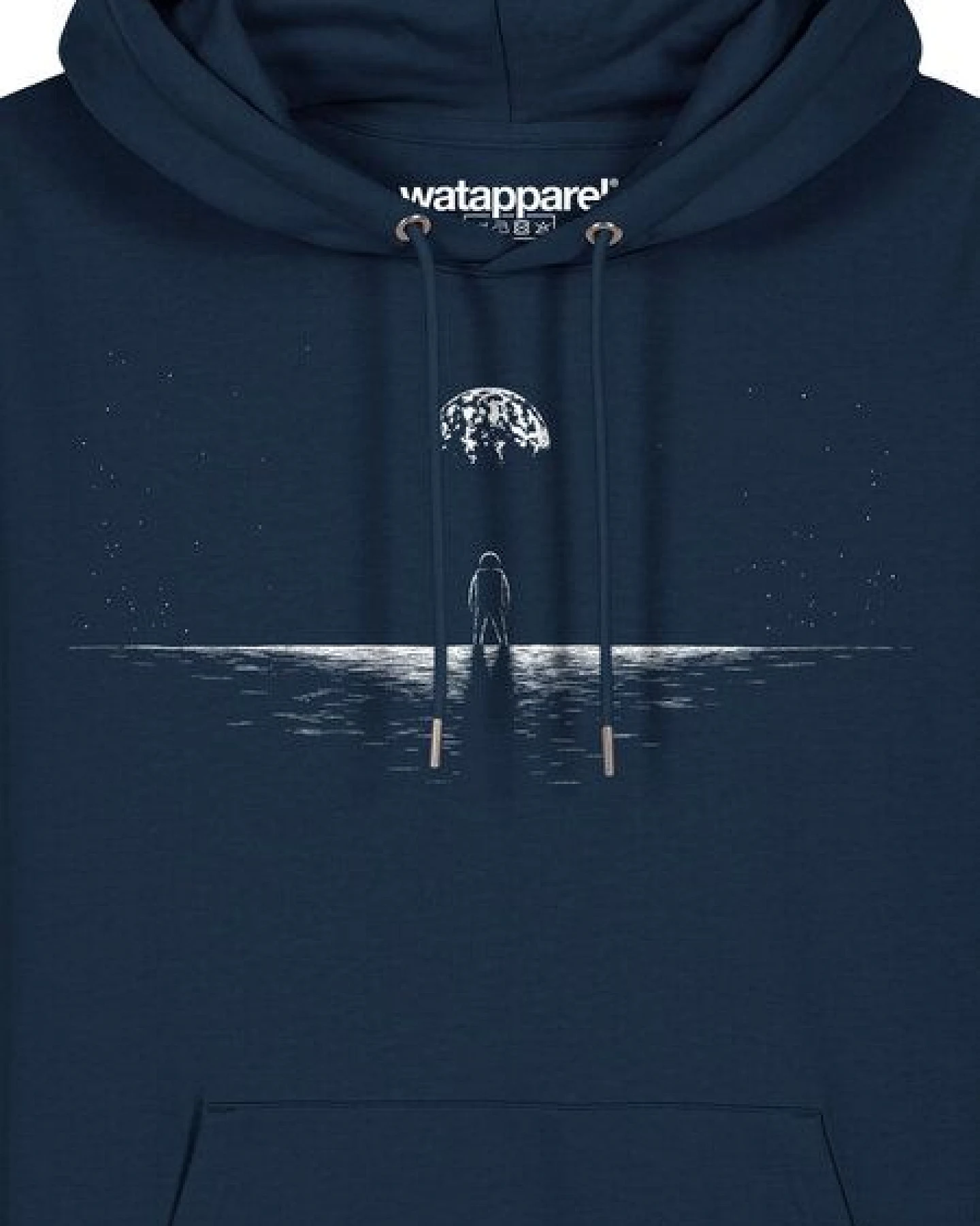 watapparel Hoodie Unisex Lost in space – Ansicht 3