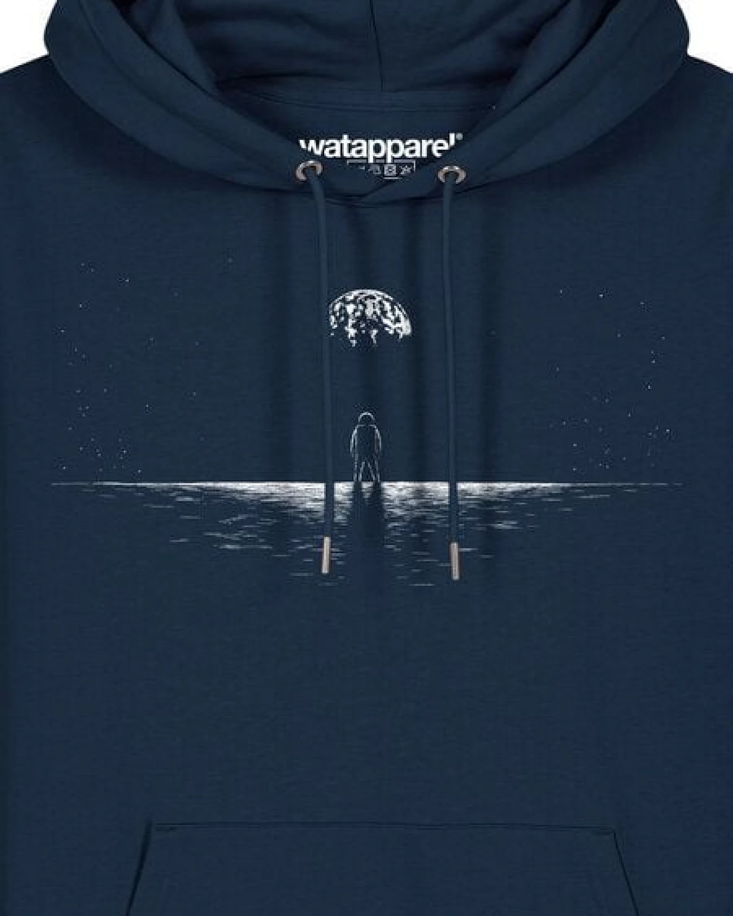 watapparel Hoodie Unisex Lost in space – Ansicht 3