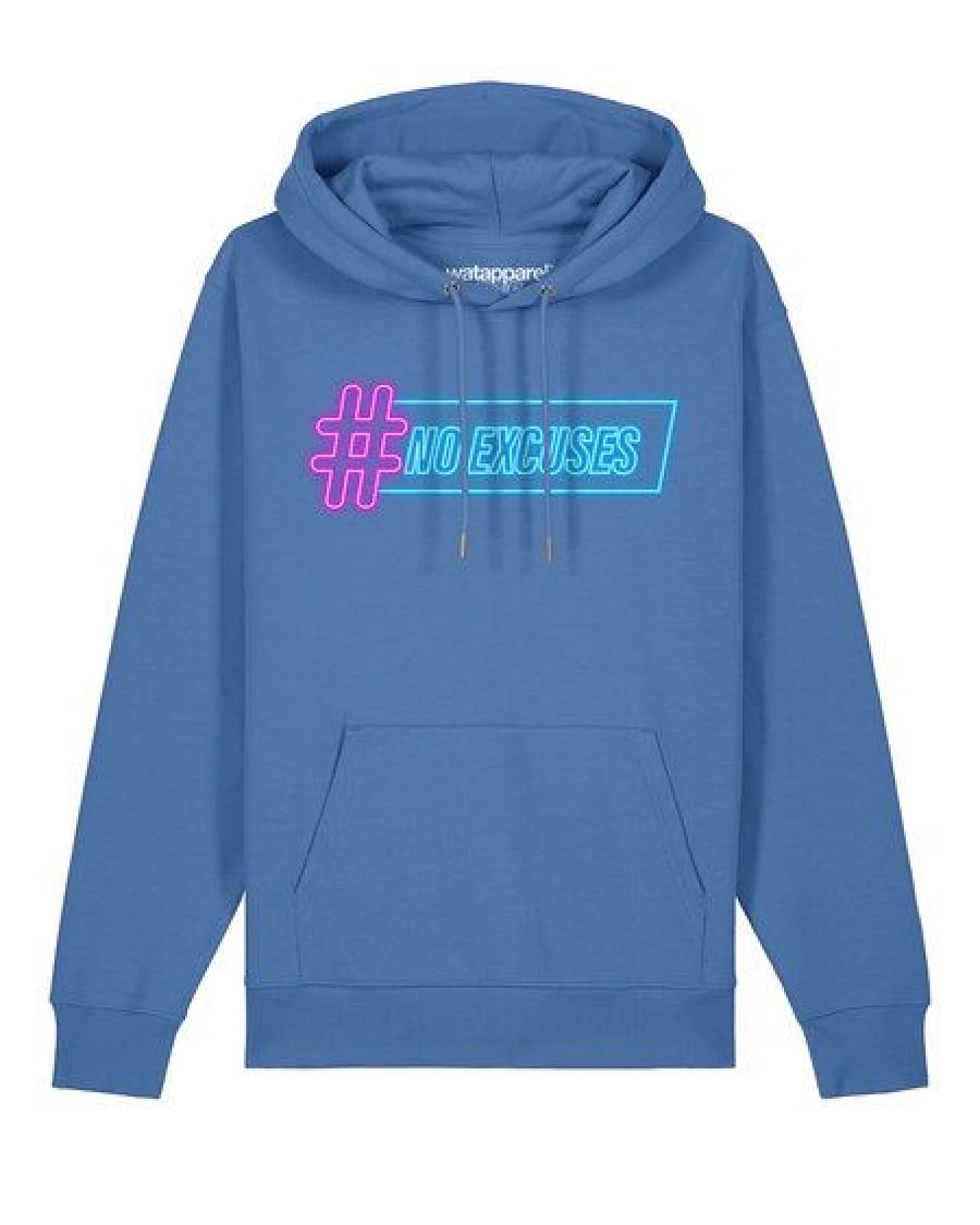 watapparel Hoodie Unisex No Excuses – Ansicht 2