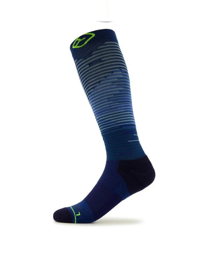 Ortovox - All Mountain Long Socks - Merinosocken Gr 39-41 blau