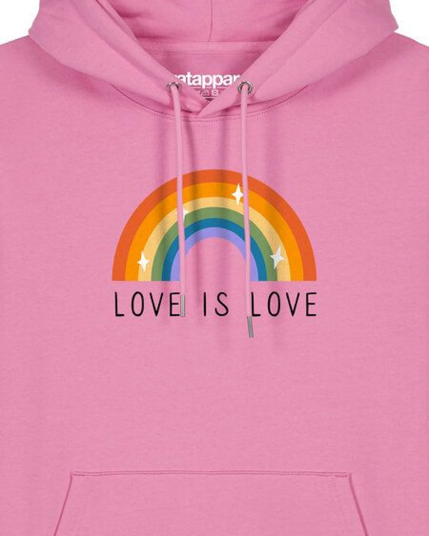 watapparel Hoodie Unisex Love is Love – Ansicht 3