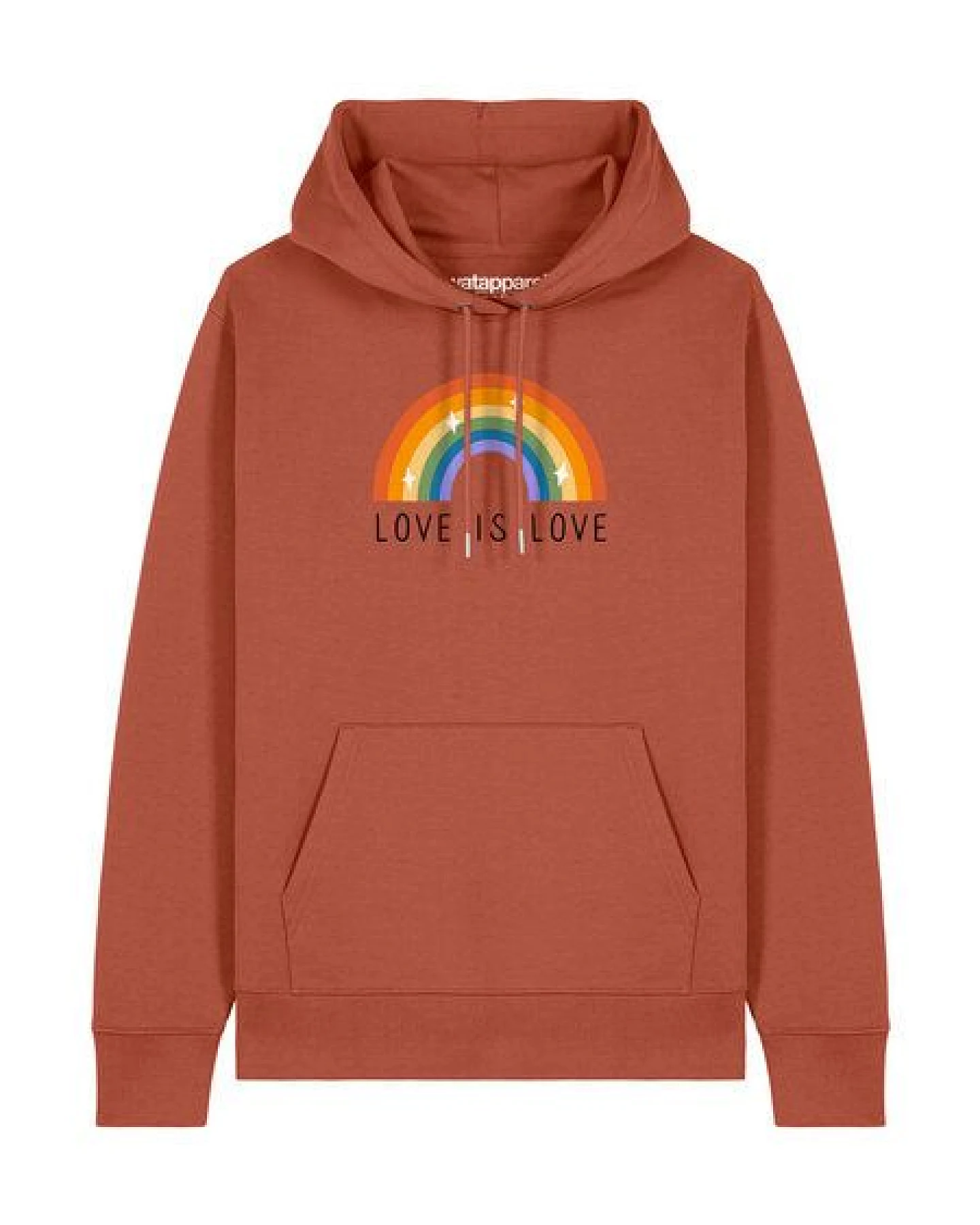 watapparel Hoodie Unisex Love is Love – Ansicht 2