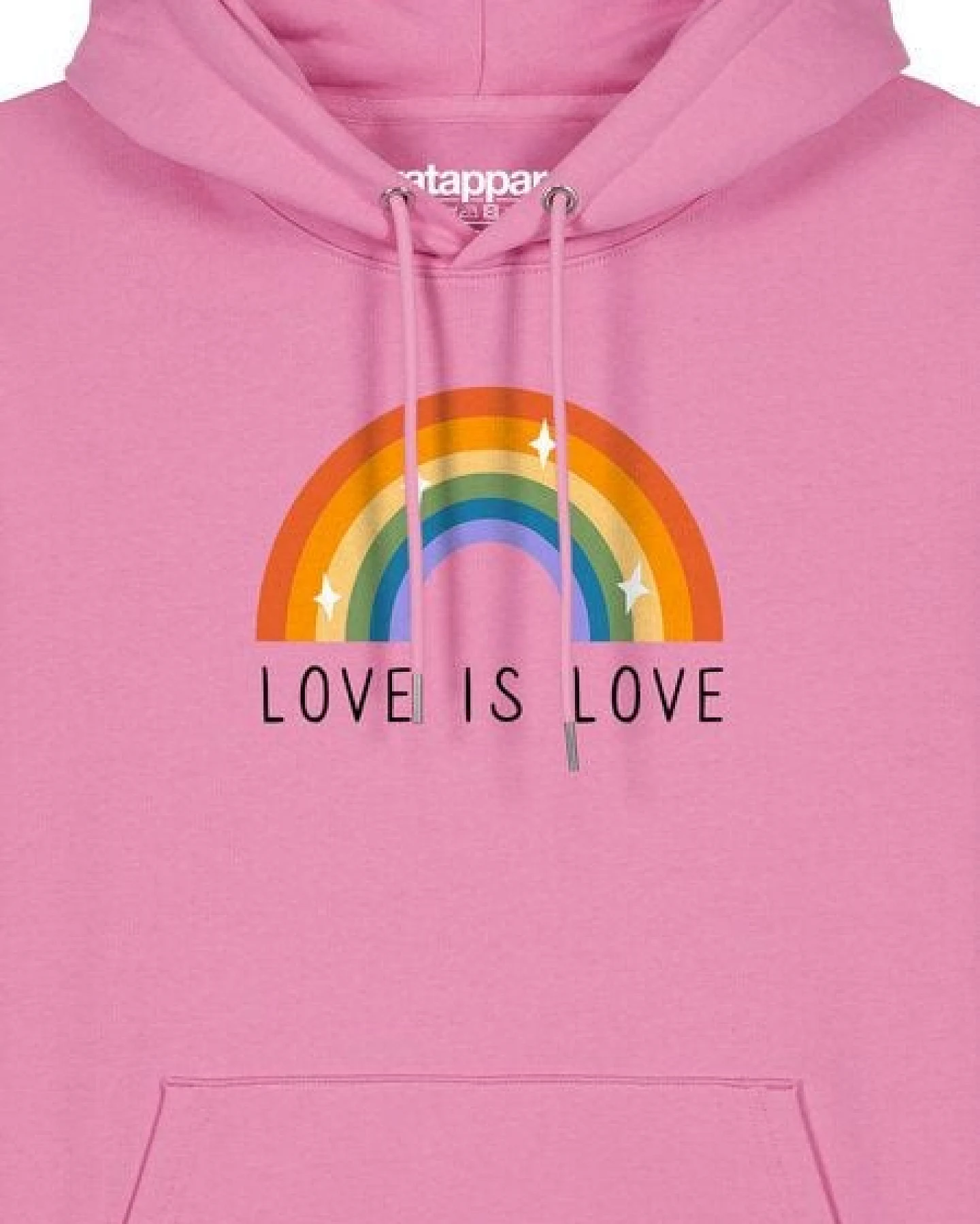 watapparel Hoodie Unisex Love is Love – Ansicht 3