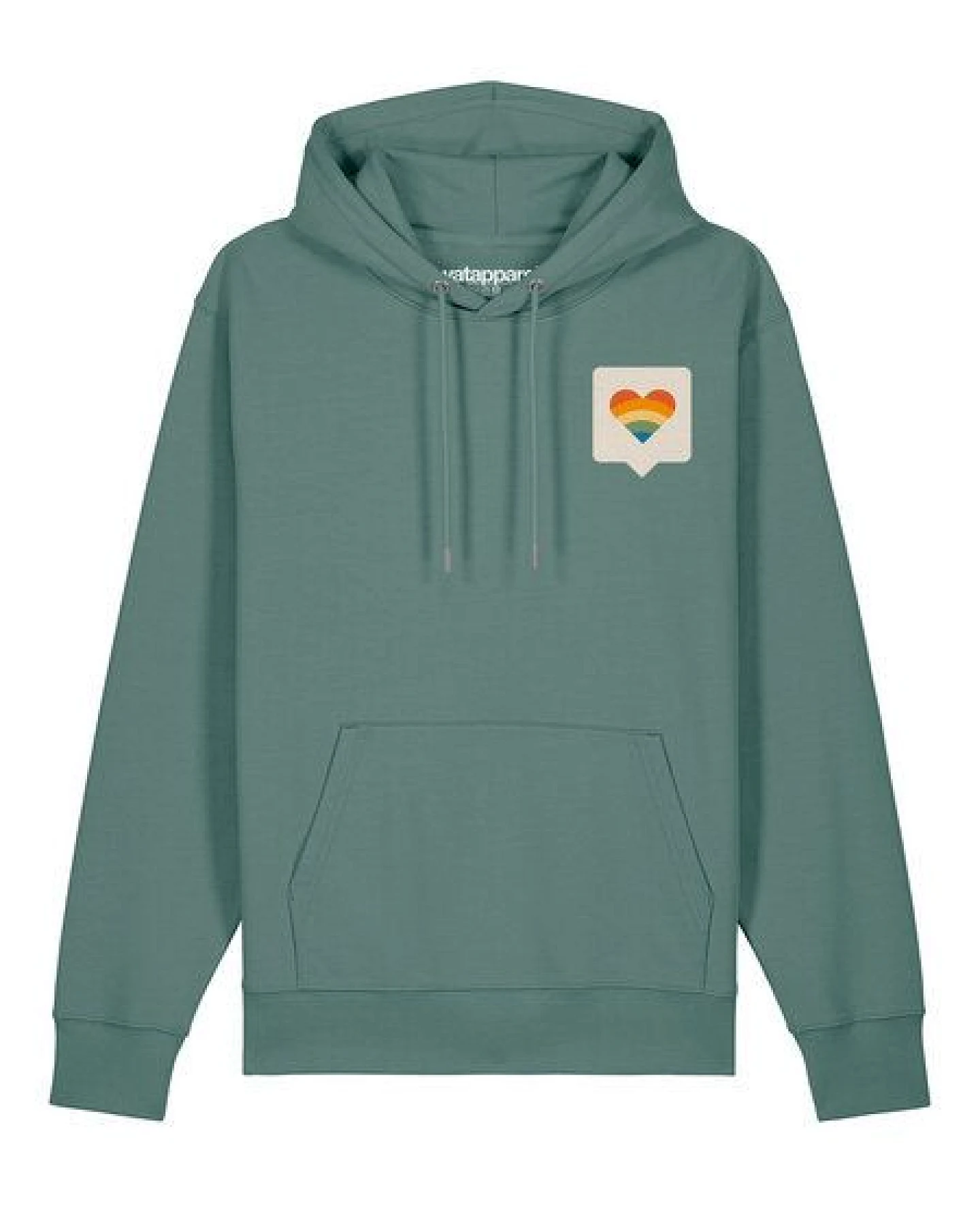 watapparel Hoodie Unisex Von Herzen – Ansicht 2