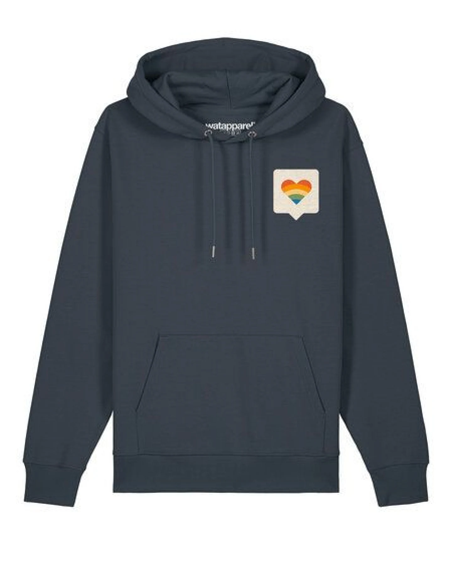 watapparel Hoodie Unisex Von Herzen – Ansicht 2