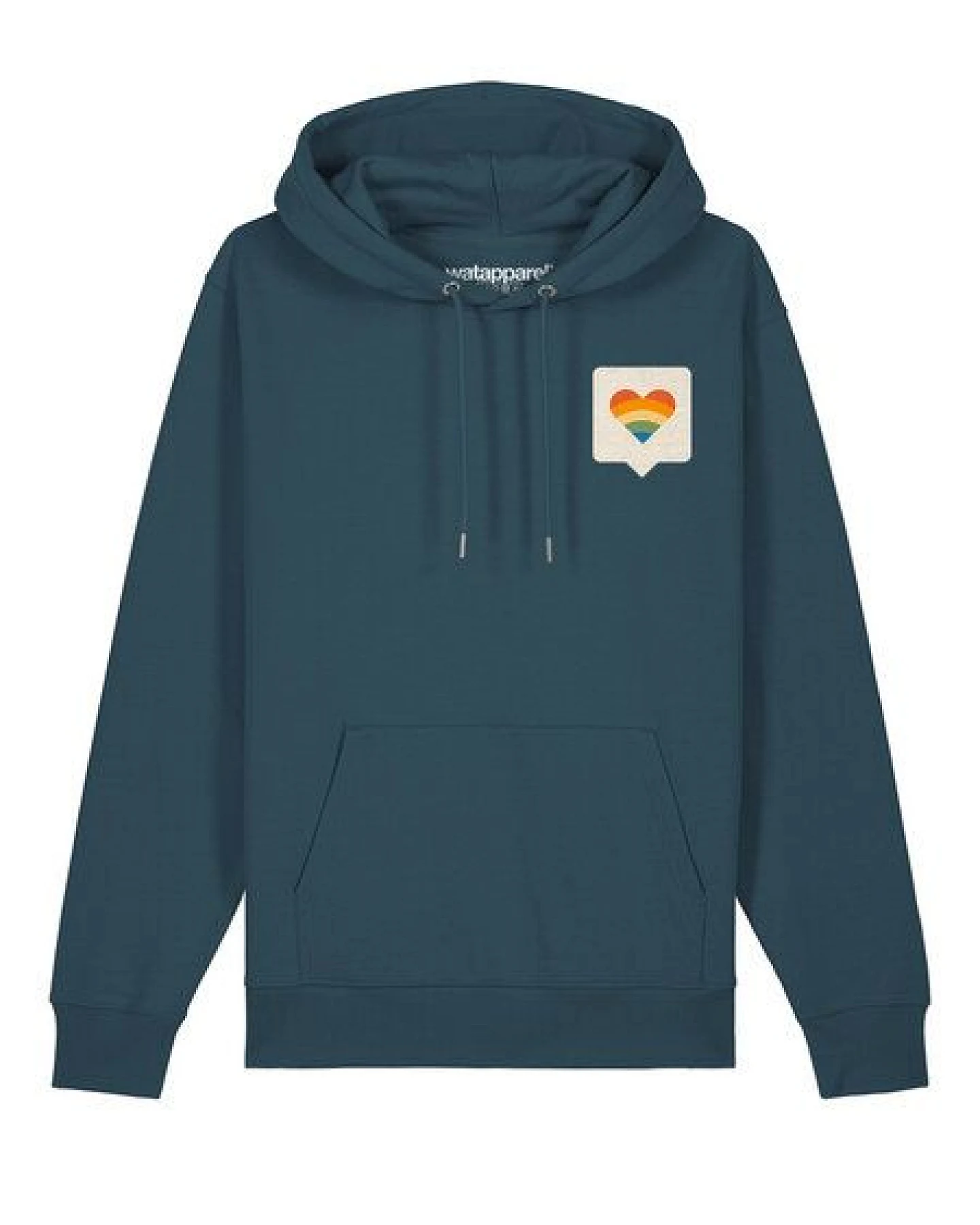 watapparel Hoodie Unisex Von Herzen – Ansicht 2