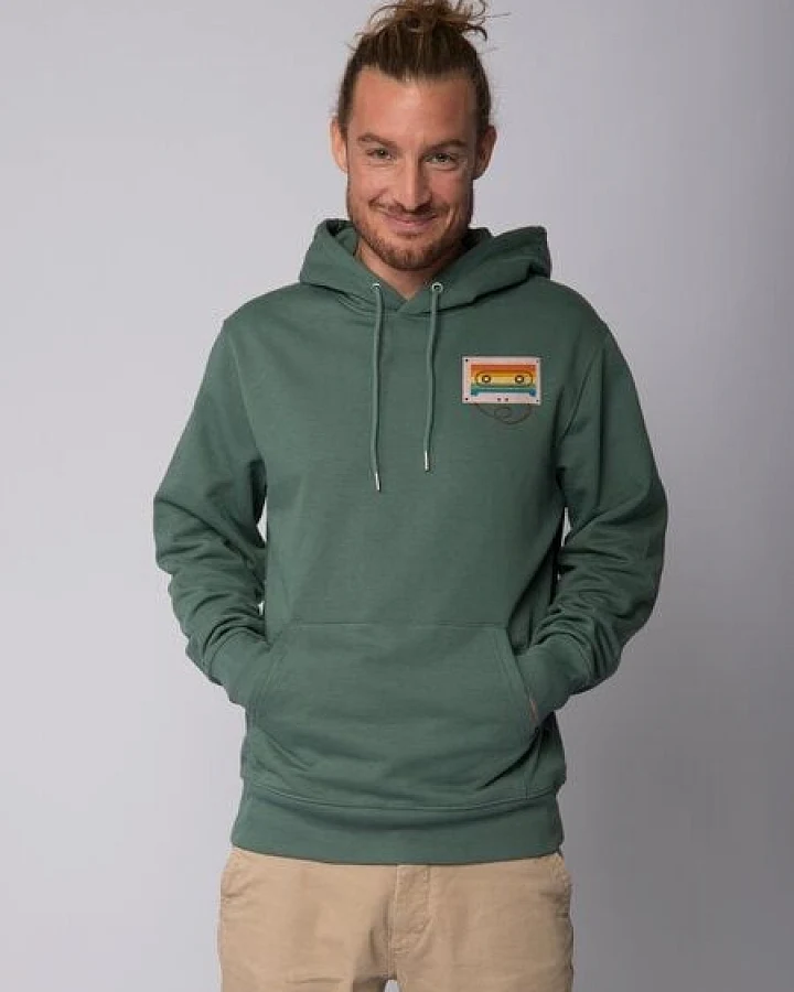 watapparel Hoodie Unisex Rainbow Cassette