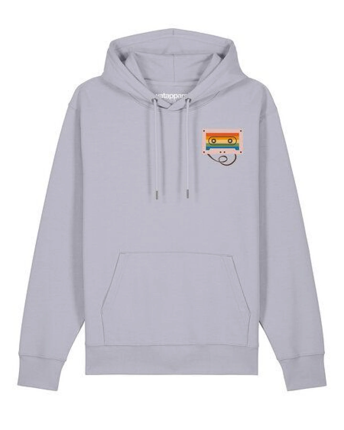 watapparel Hoodie Unisex Rainbow Cassette – Ansicht 2