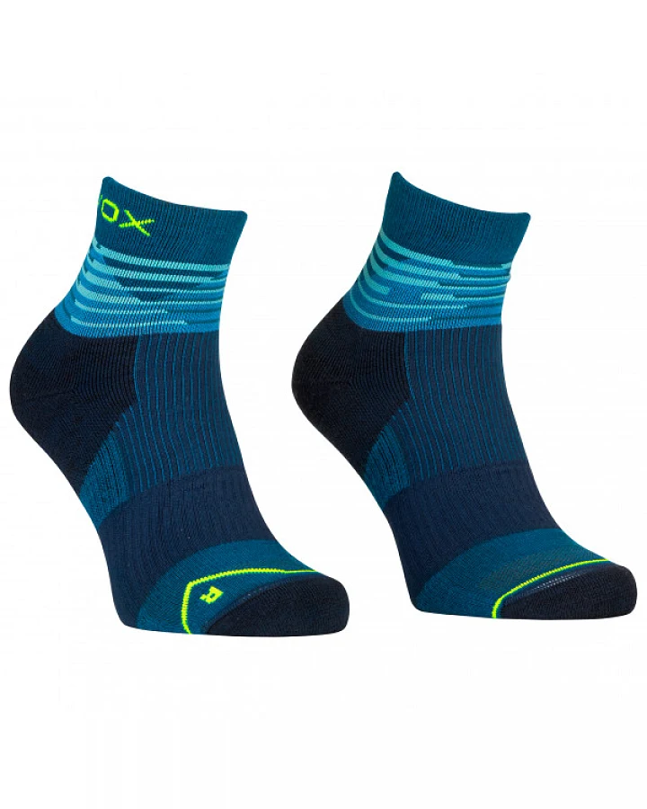 Ortovox - All Mountain Quarter Socks - Merinosocken Gr 39-41 blau