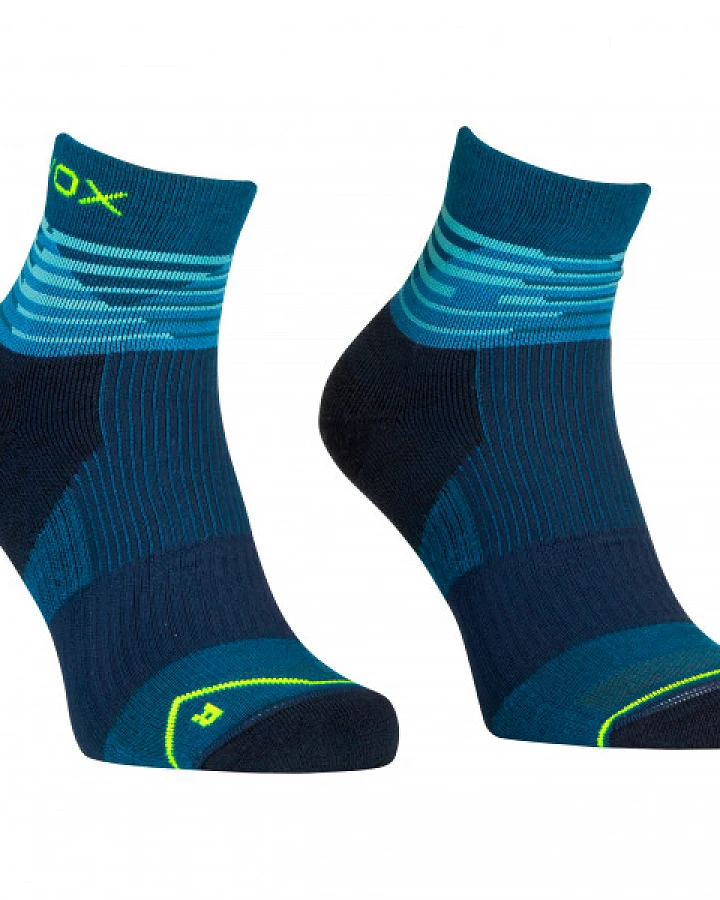 Ortovox - All Mountain Quarter Socks - Merinosocken Gr 39-41 blau