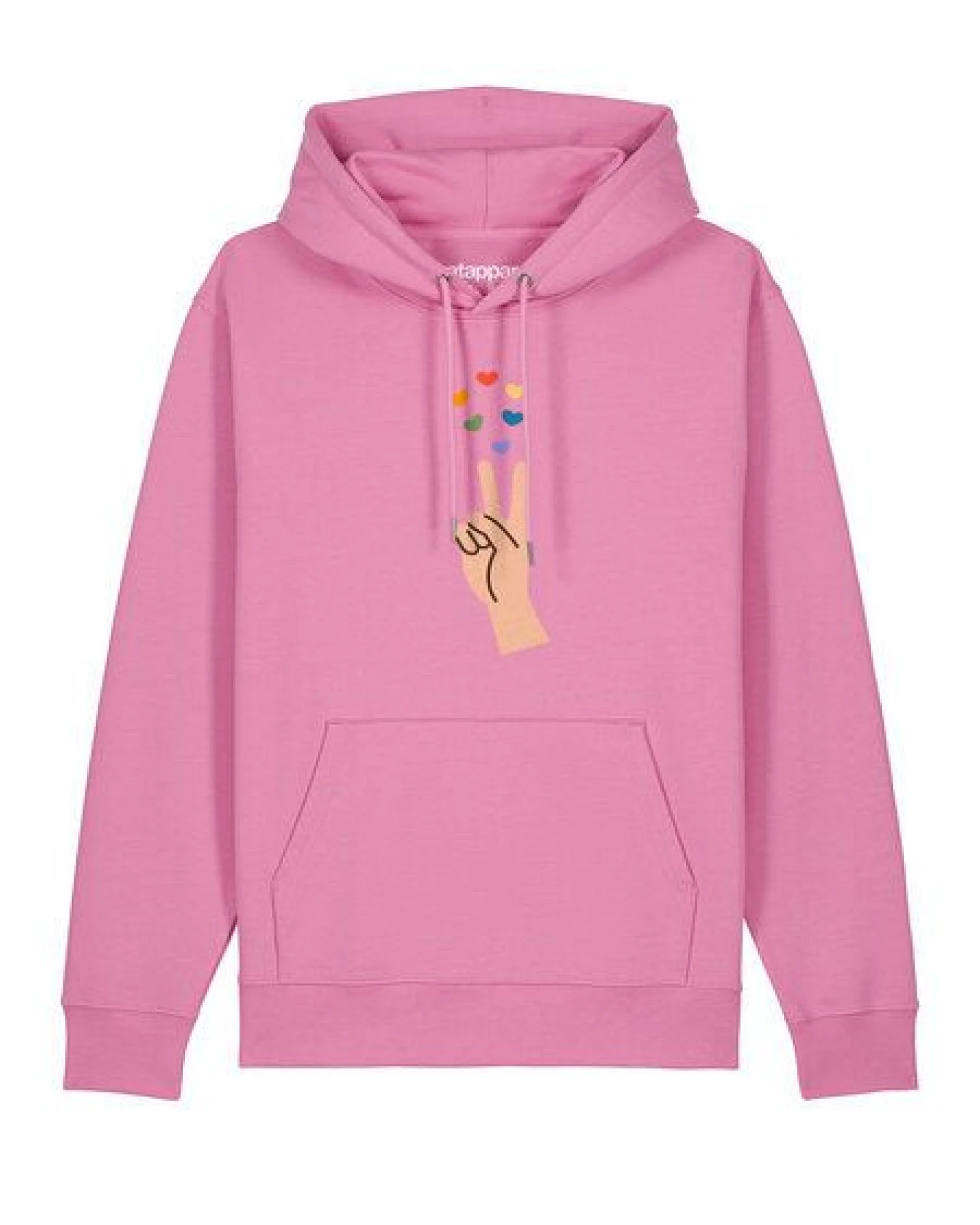 watapparel Hoodie Unisex Spread Love – Ansicht 2