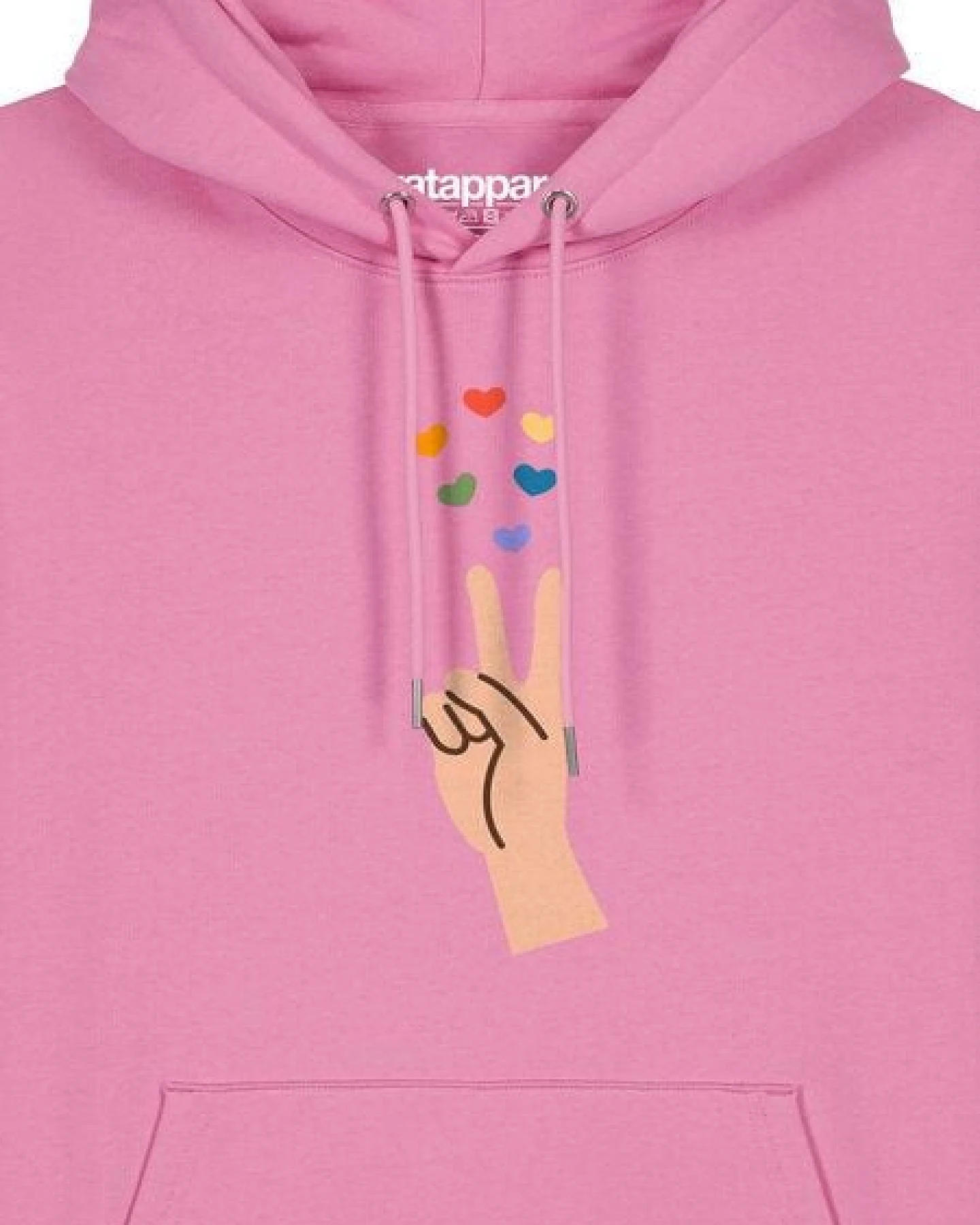 watapparel Hoodie Unisex Spread Love – Ansicht 3