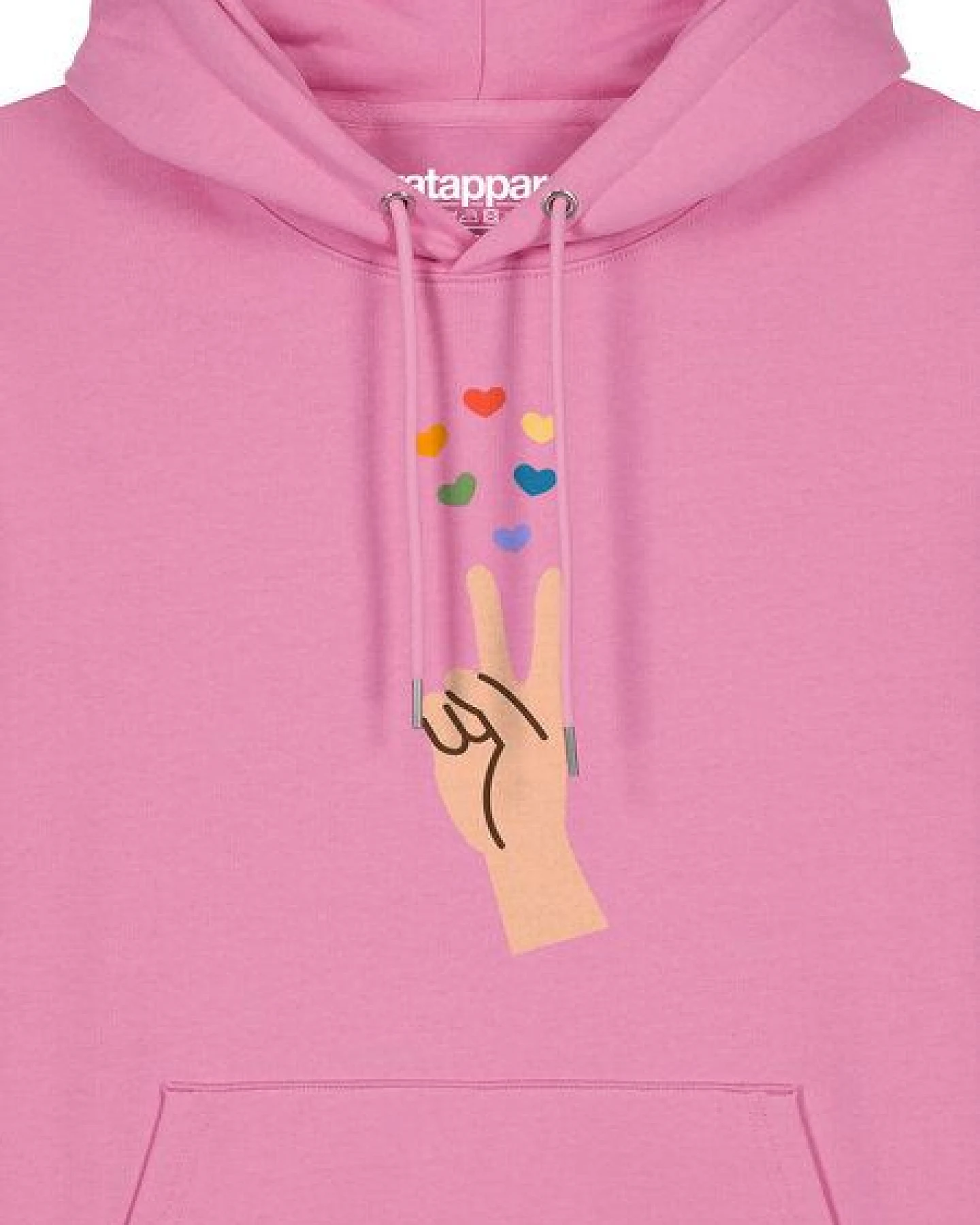 watapparel Hoodie Unisex Spread Love – Ansicht 3