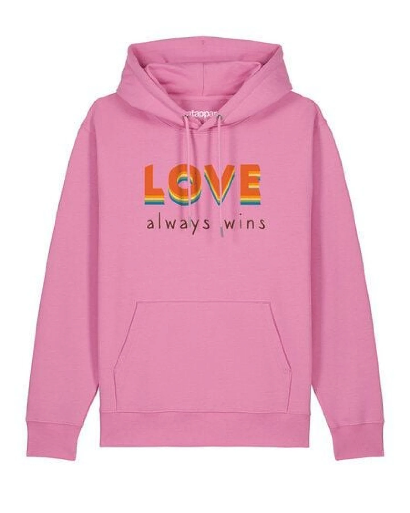 watapparel Hoodie Unisex Love always wins – Ansicht 2