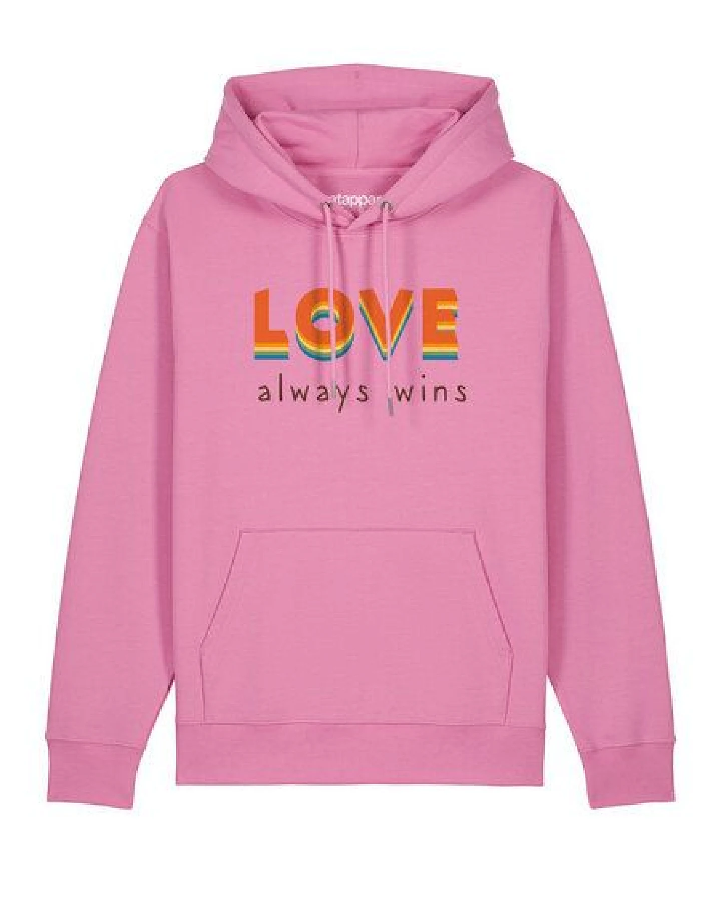 watapparel Hoodie Unisex Love always wins – Ansicht 2