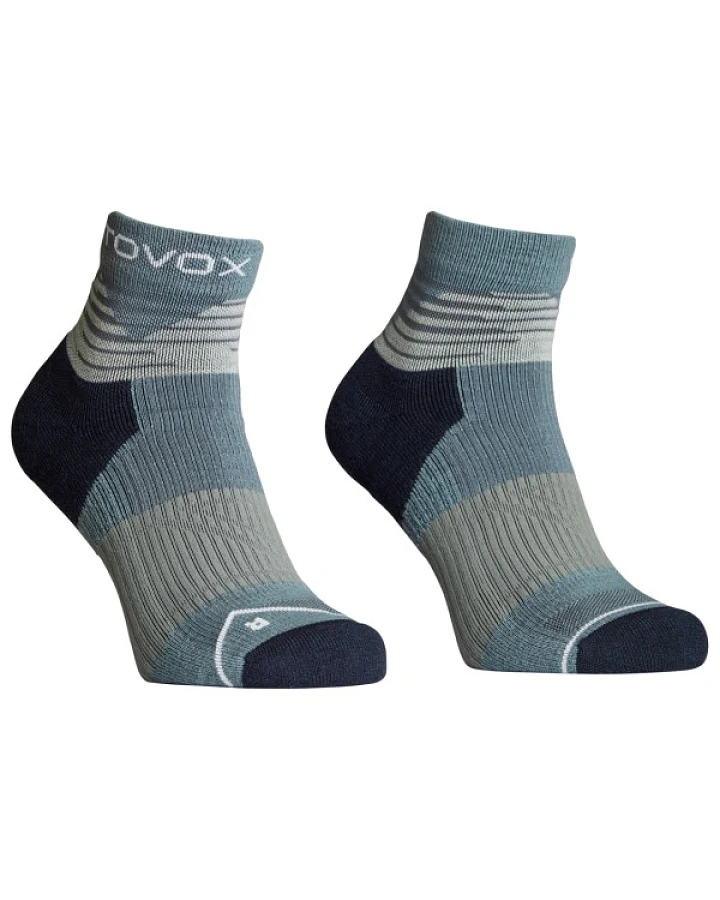 Ortovox - All Mountain Quarter Socks - Merinosocken Gr 39-41 grau