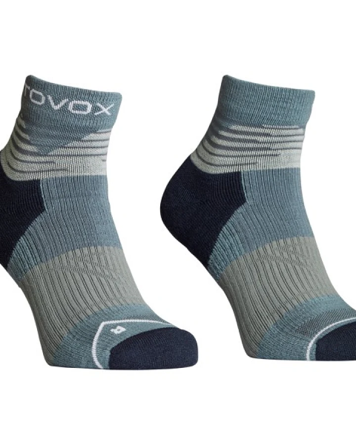 Ortovox - All Mountain Quarter Socks - Merinosocken Gr 39-41 grau