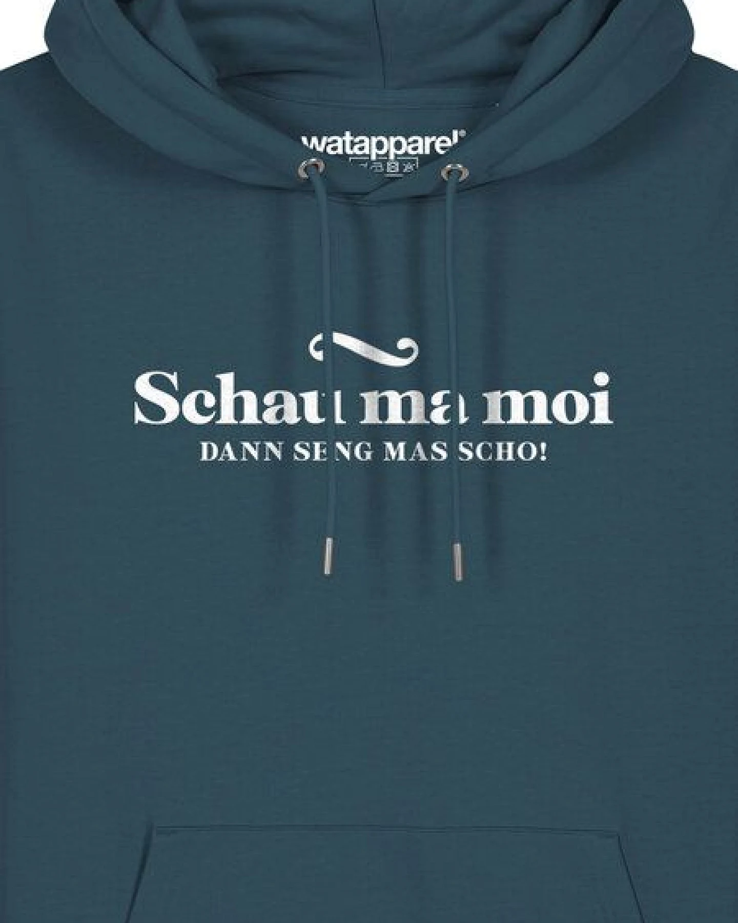 watapparel Hoodie Unisex Schau ma moi dann seng mas scho – Ansicht 3