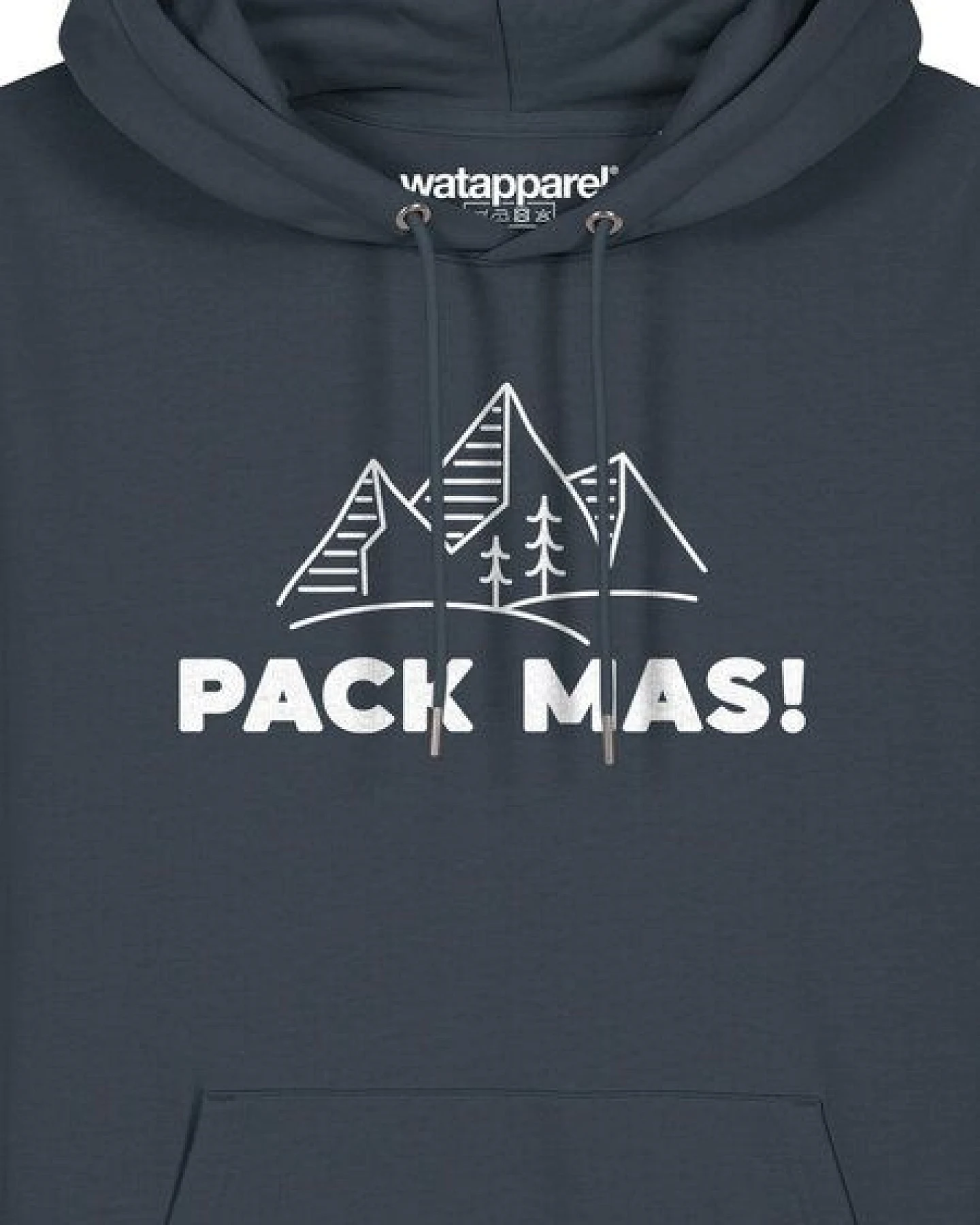 watapparel Hoodie Unisex Pack mas! – Ansicht 3
