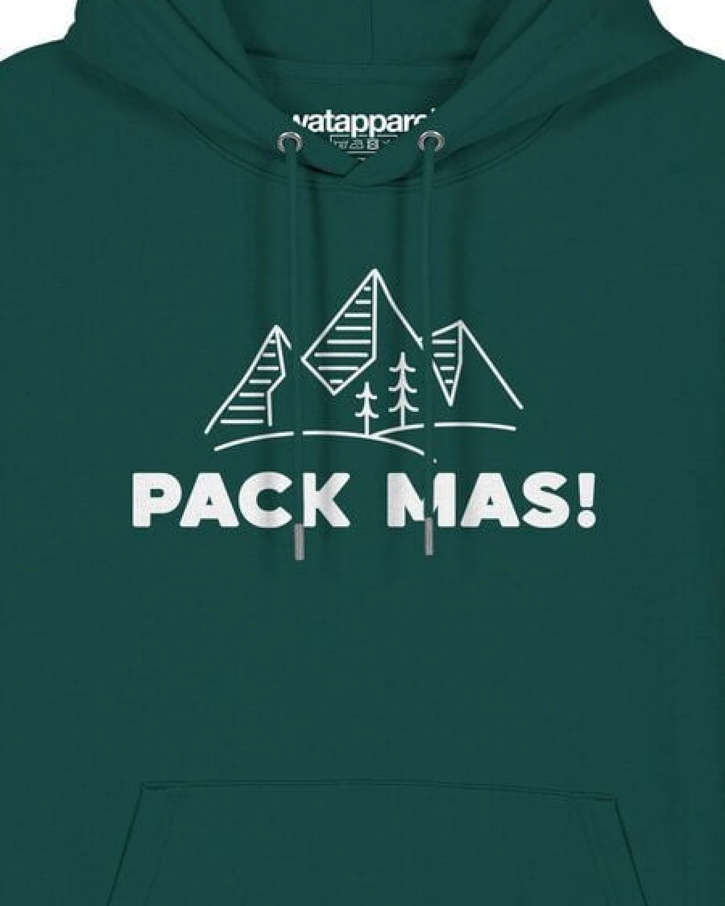watapparel Hoodie Unisex Pack mas! – Ansicht 3