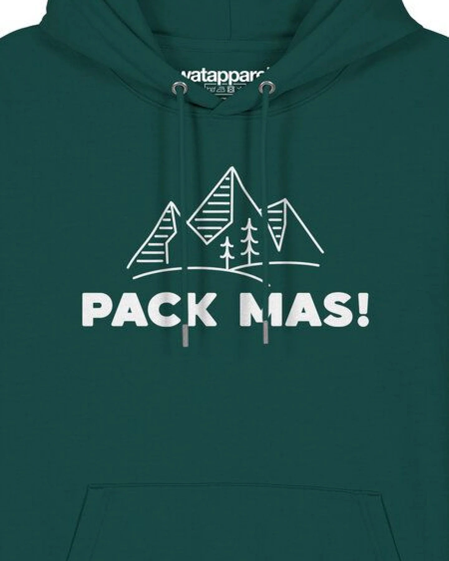 watapparel Hoodie Unisex Pack mas! – Ansicht 3