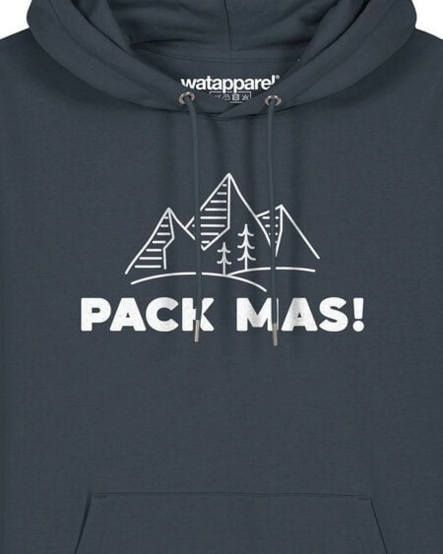 watapparel Hoodie Unisex Pack mas! – Ansicht 3