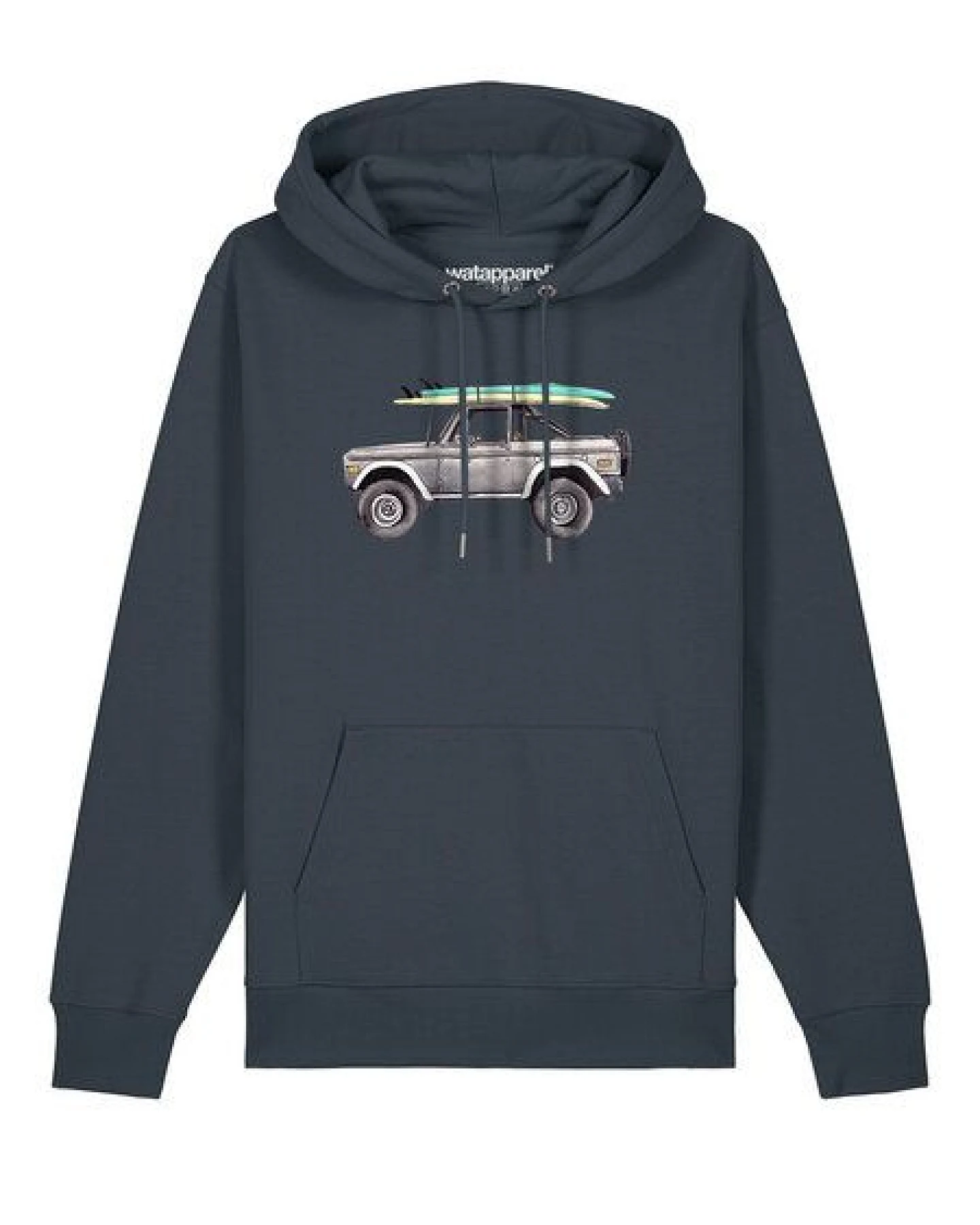 watapparel Hoodie Unisex Surf Pickup – Ansicht 2