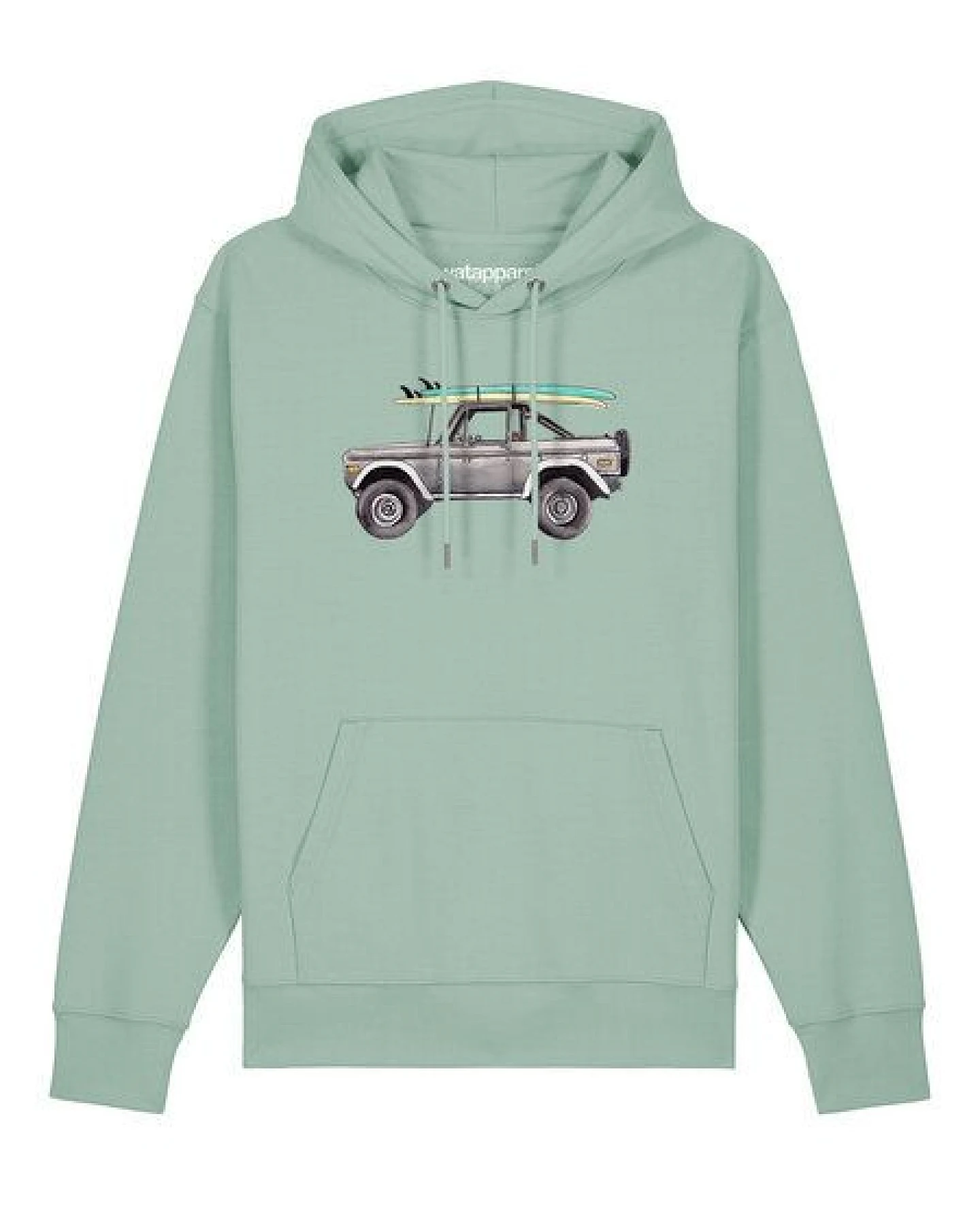 watapparel Hoodie Unisex Surf Pickup – Ansicht 2