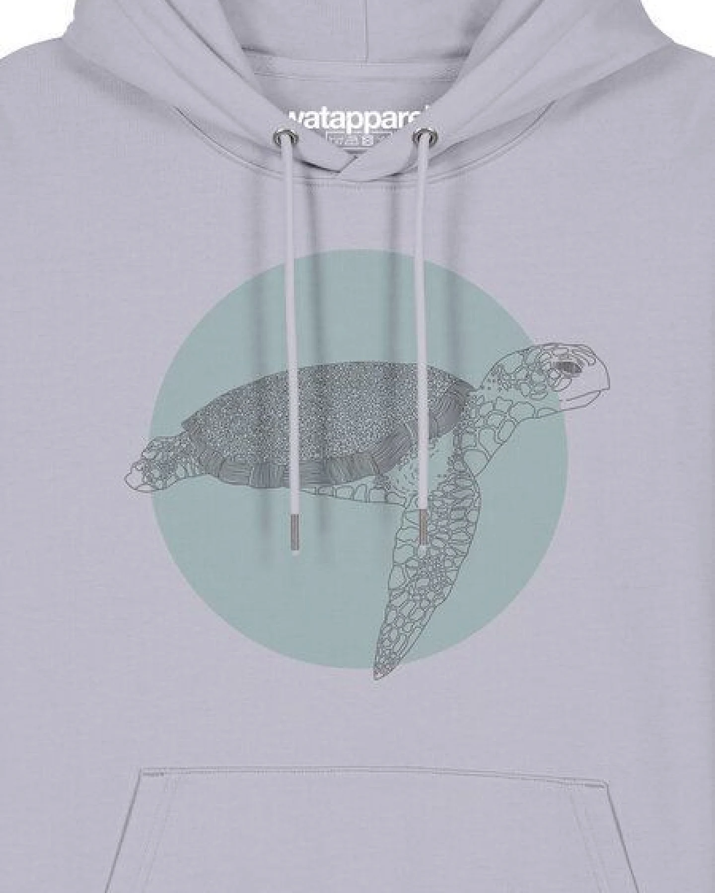 watapparel Hoodie Unisex Meeresschildkröte – Ansicht 3