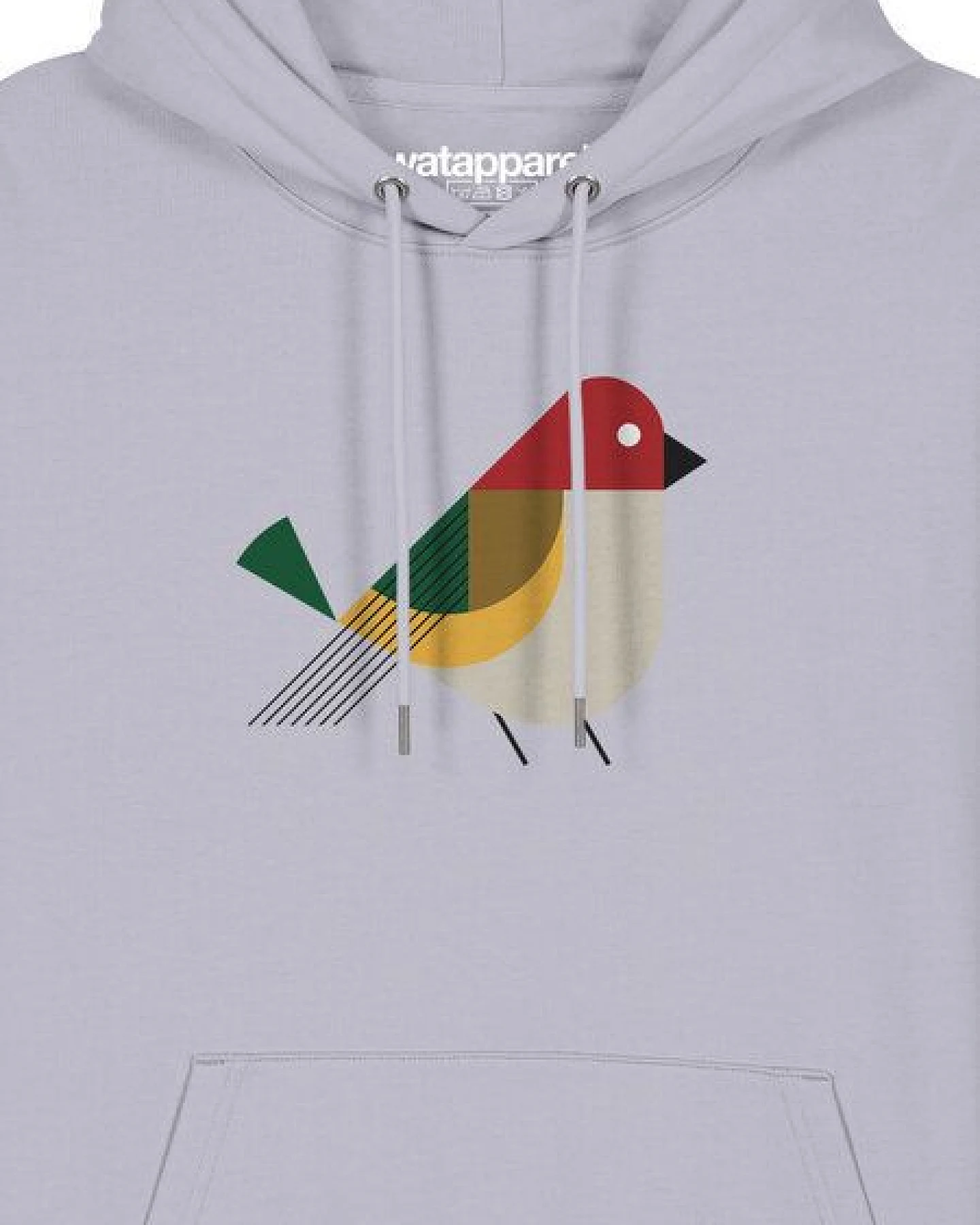 watapparel Hoodie Unisex Vogel – Ansicht 3