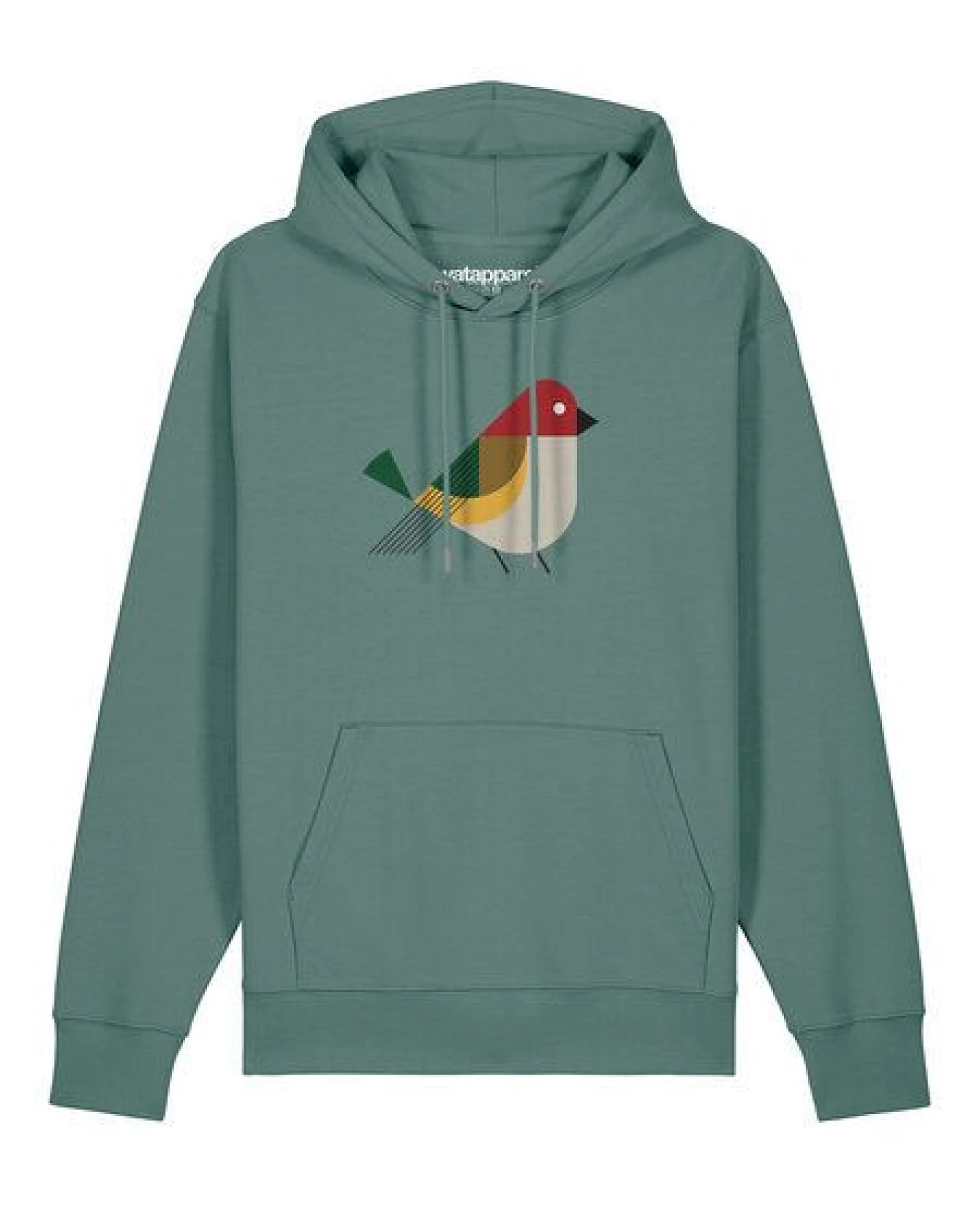watapparel Hoodie Unisex Vogel – Ansicht 2