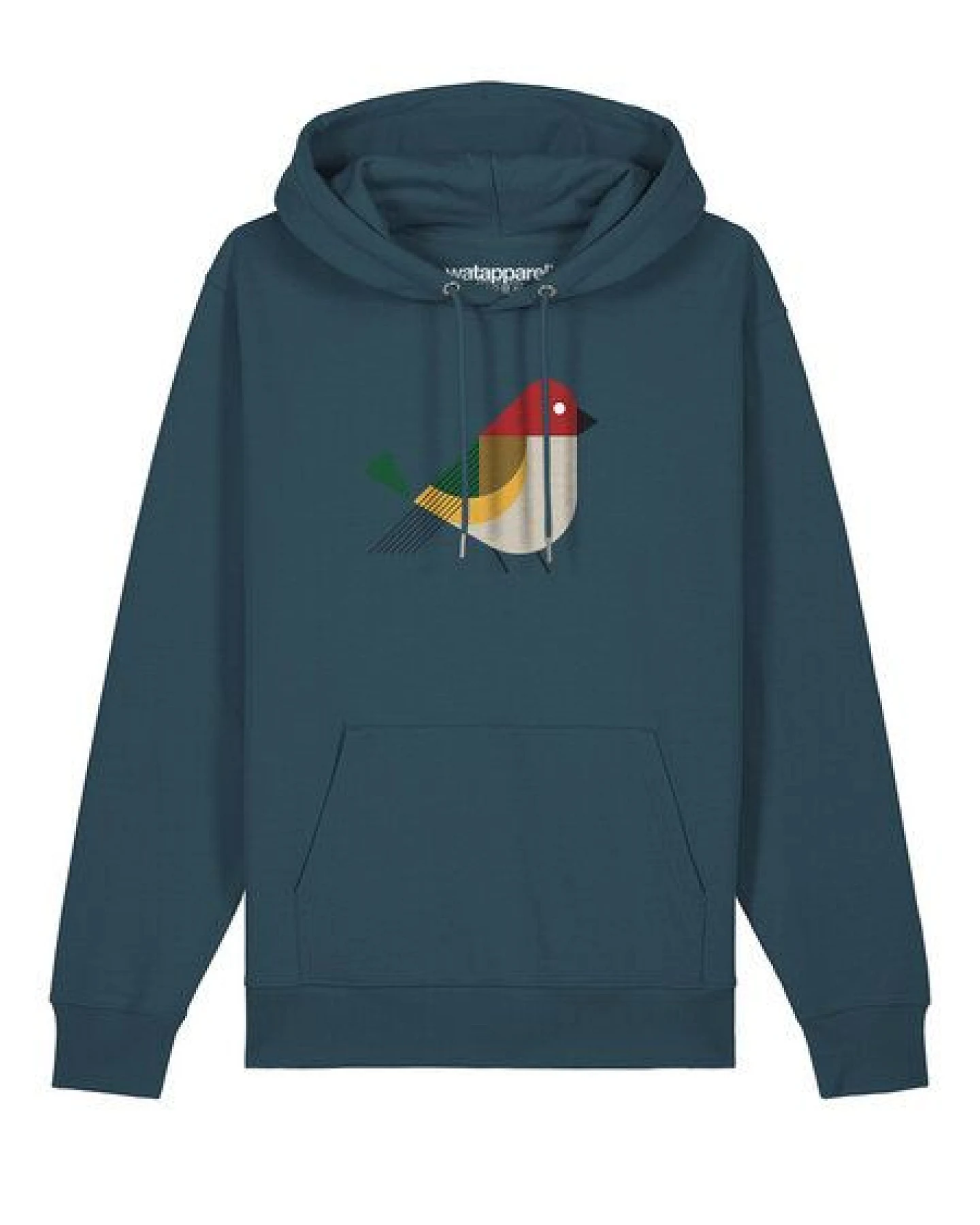 watapparel Hoodie Unisex Vogel – Ansicht 2