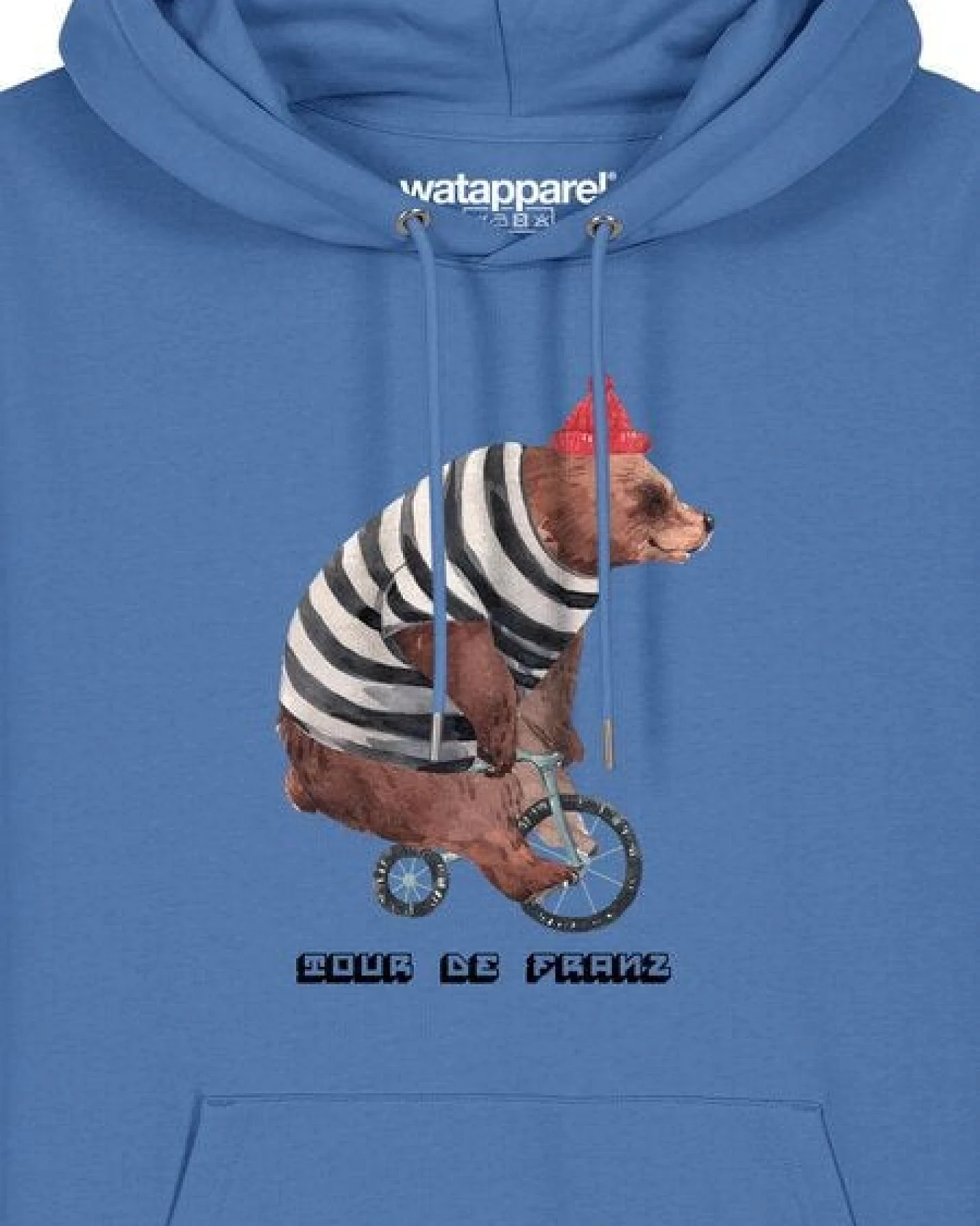 watapparel Hoodie Unisex Tour de Franz – Ansicht 3