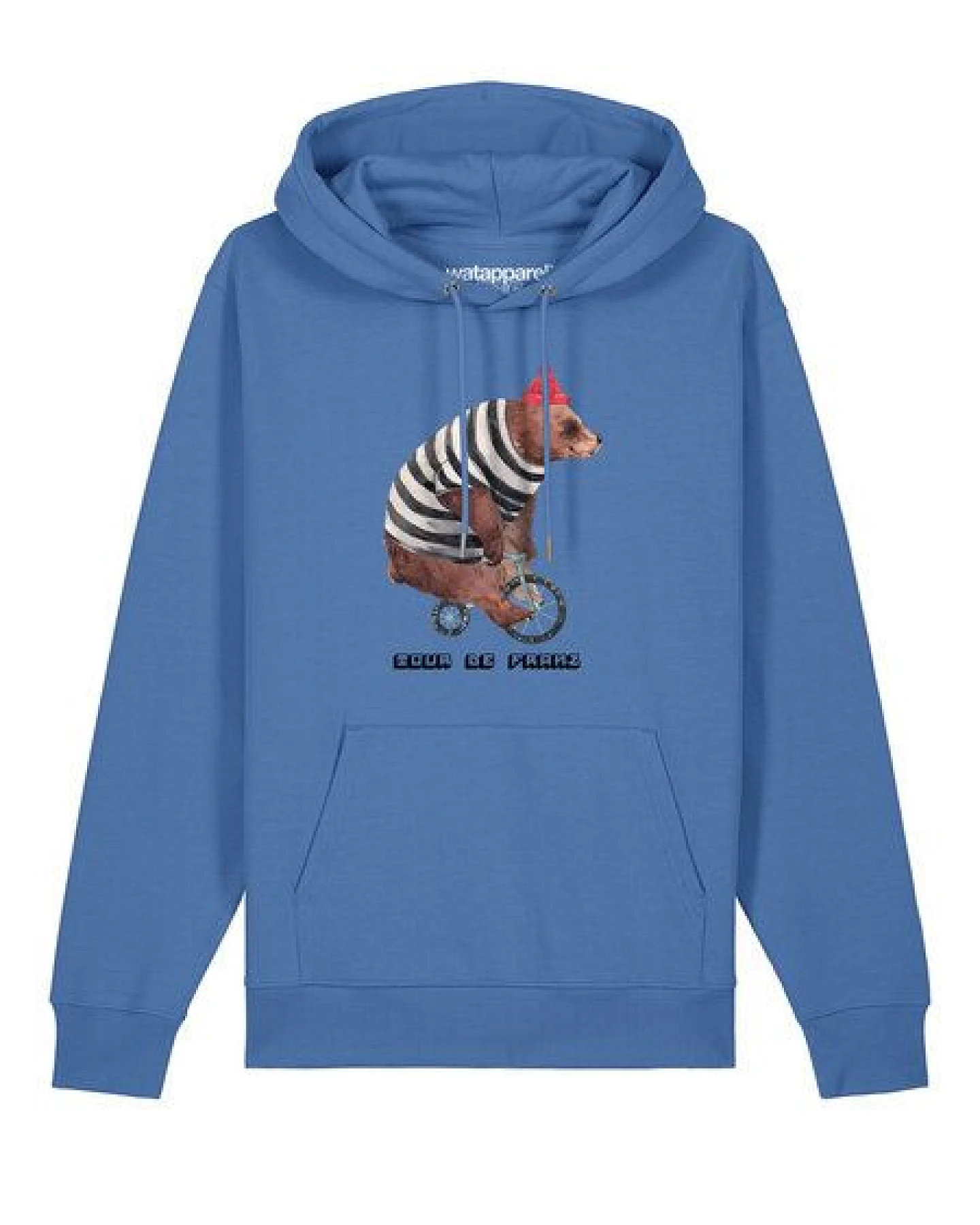 watapparel Hoodie Unisex Tour de Franz – Ansicht 2