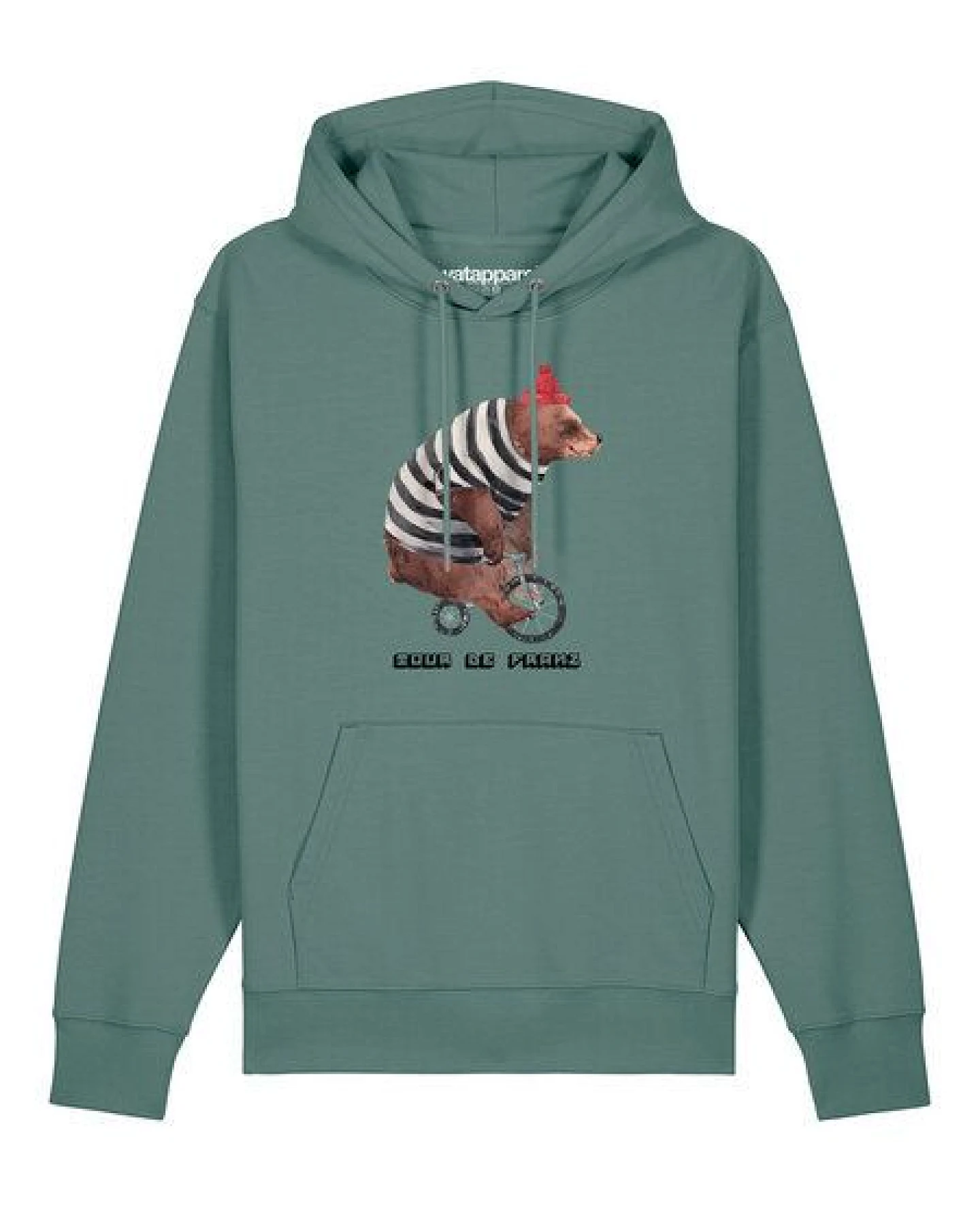 watapparel Hoodie Unisex Tour de Franz – Ansicht 2