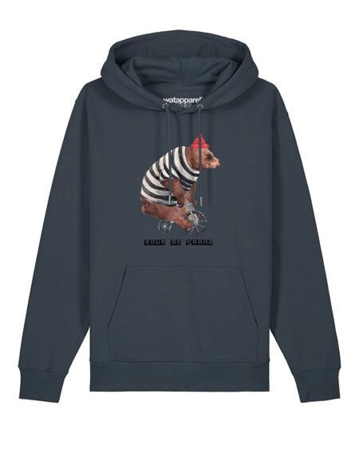 watapparel Hoodie Unisex Tour de Franz – Ansicht 2