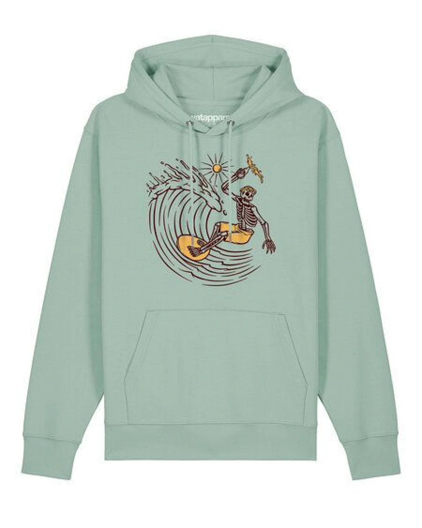 watapparel Hoodie Unisex Surfing for life – Ansicht 2
