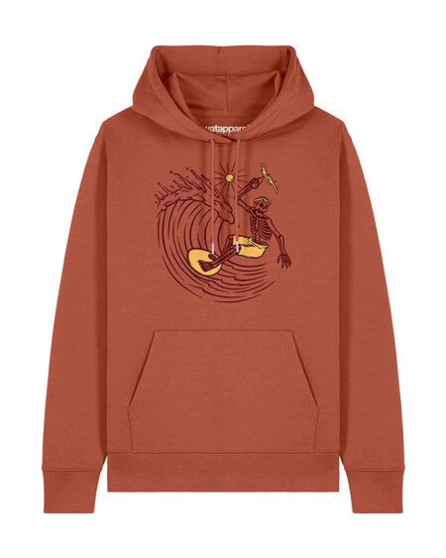 watapparel Hoodie Unisex Surfing for life – Ansicht 2
