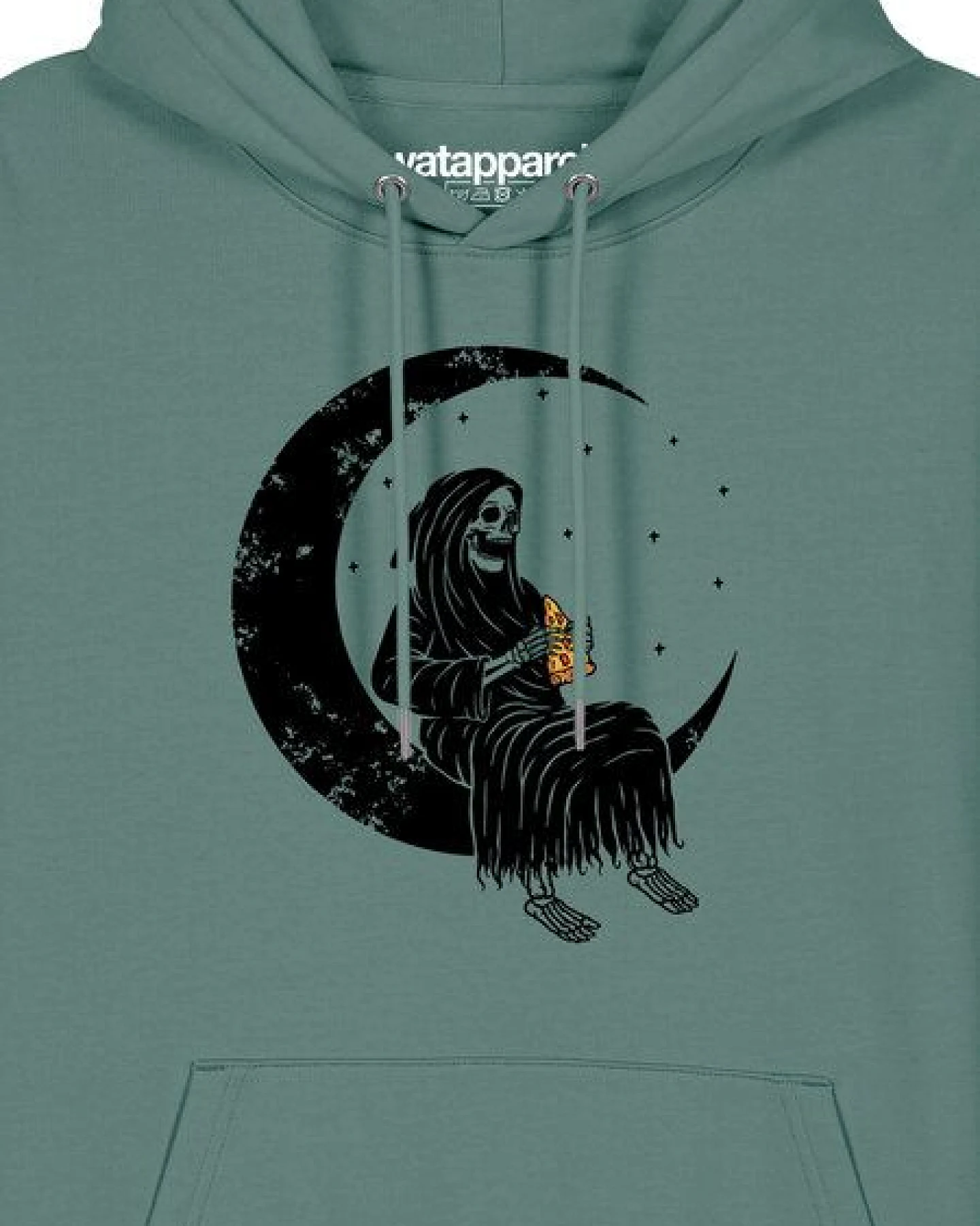 watapparel Hoodie Unisex Pizza for life – Ansicht 3