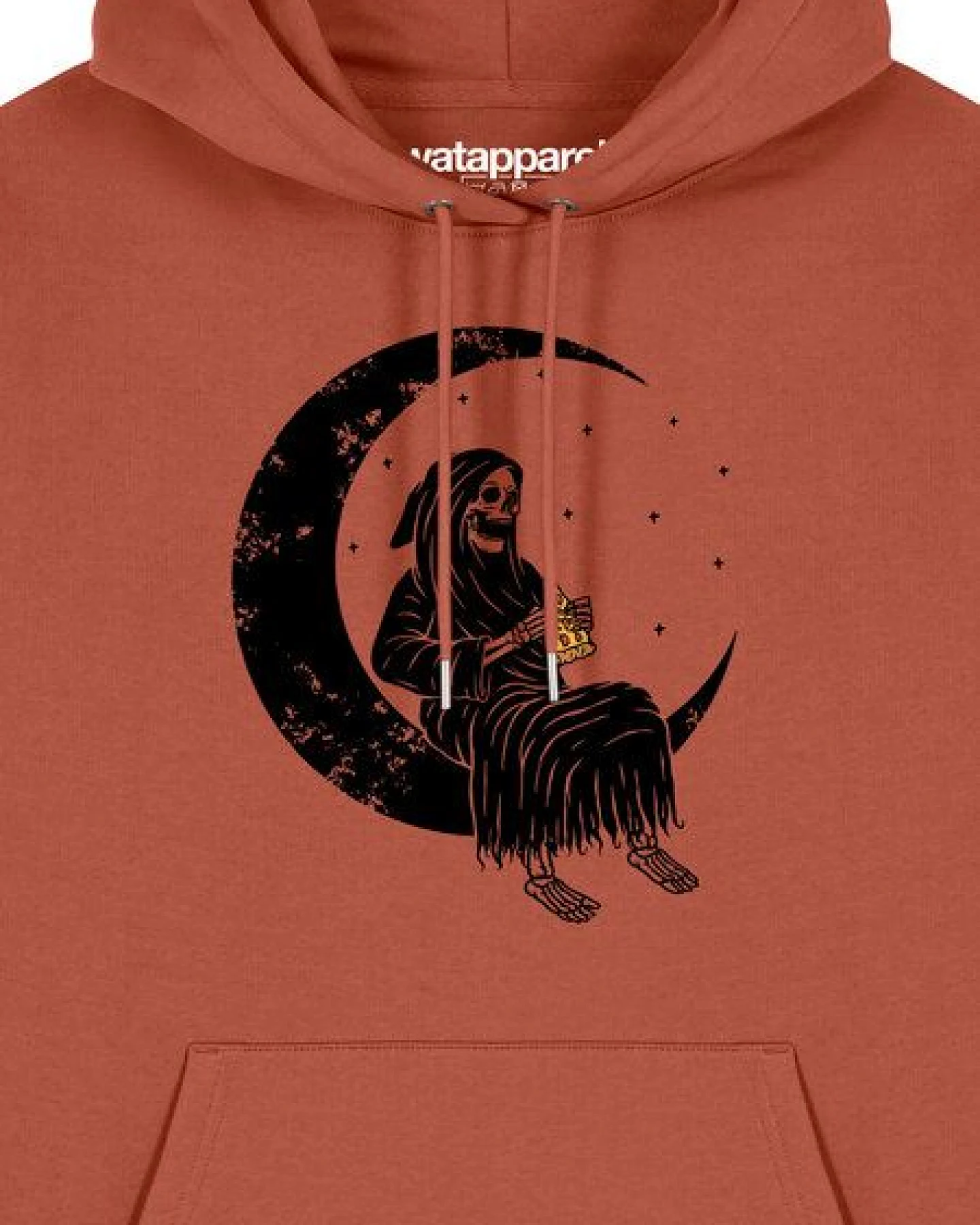 watapparel Hoodie Unisex Pizza for life – Ansicht 3